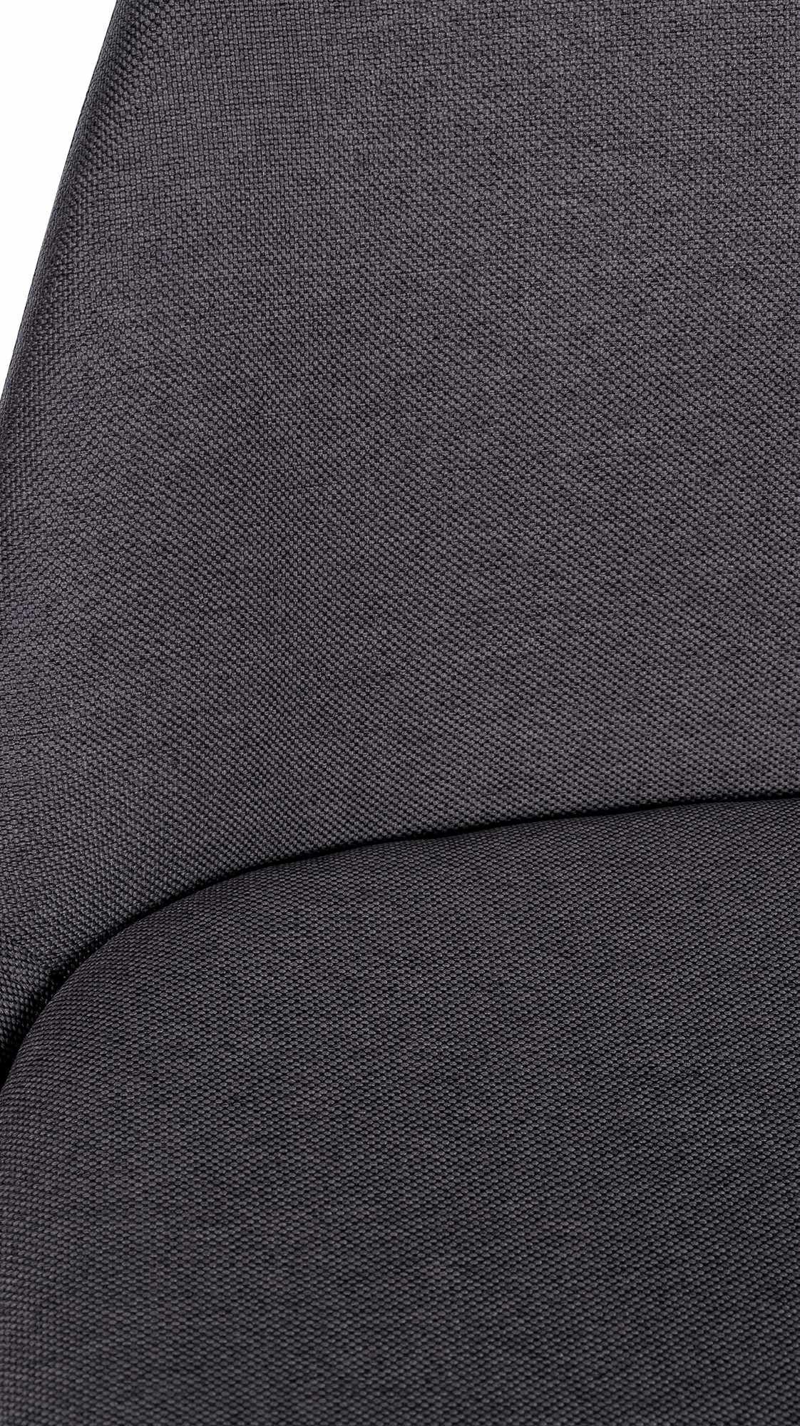Barhocker Corbin Stoff Square schwarz, dunkelgrau