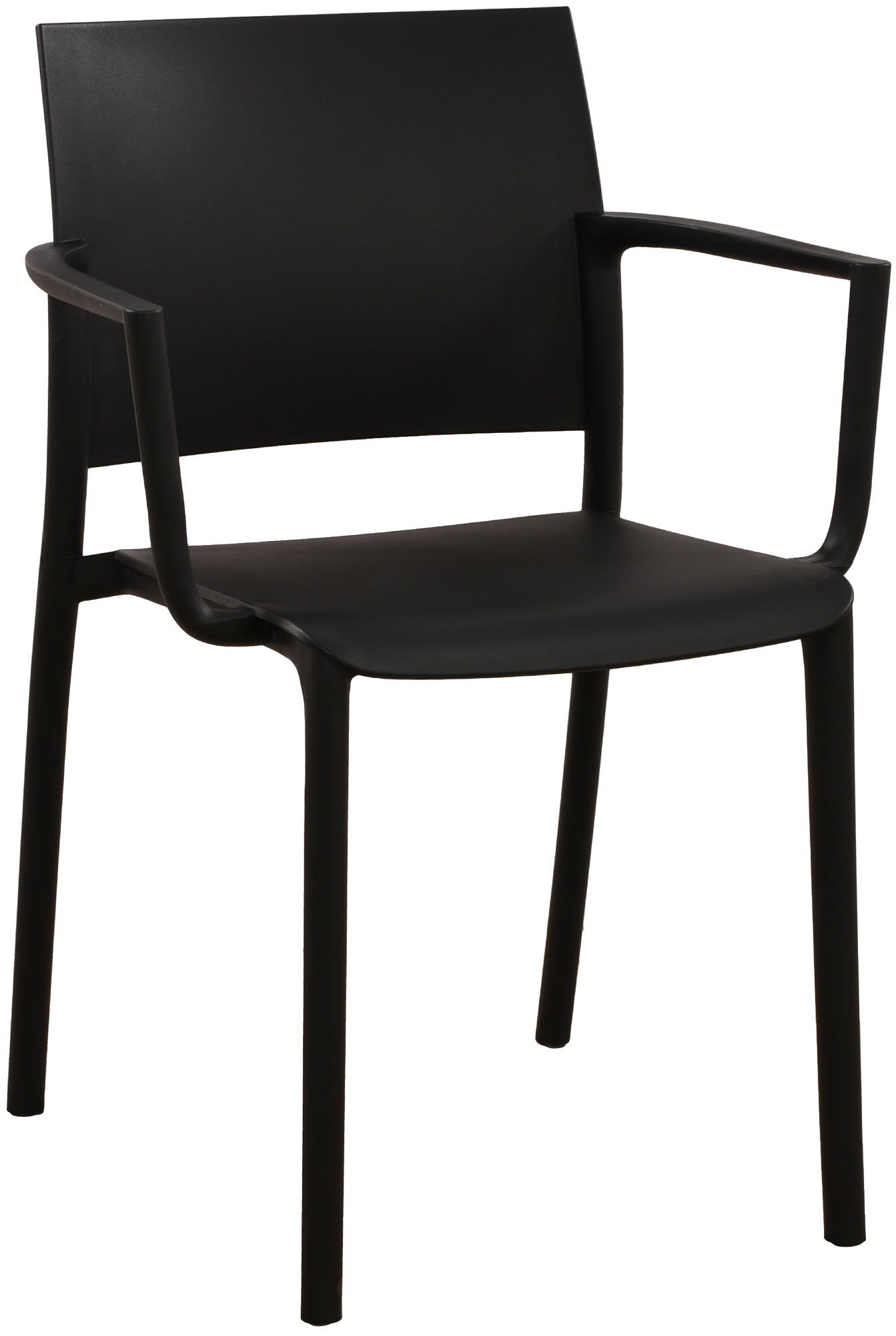 Gartenmöbel-Set Pula, schwarz