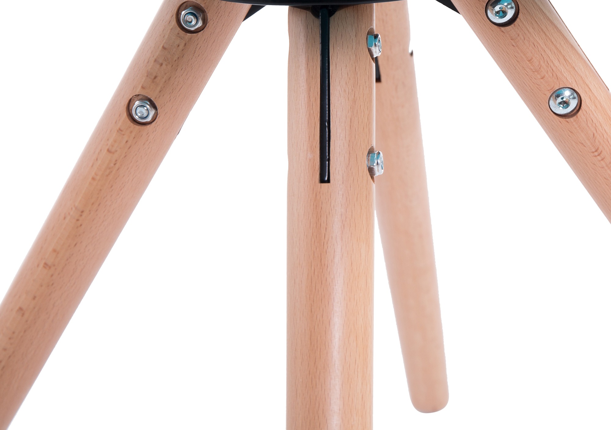Besucherstuhl Laval Natura Rund, grau