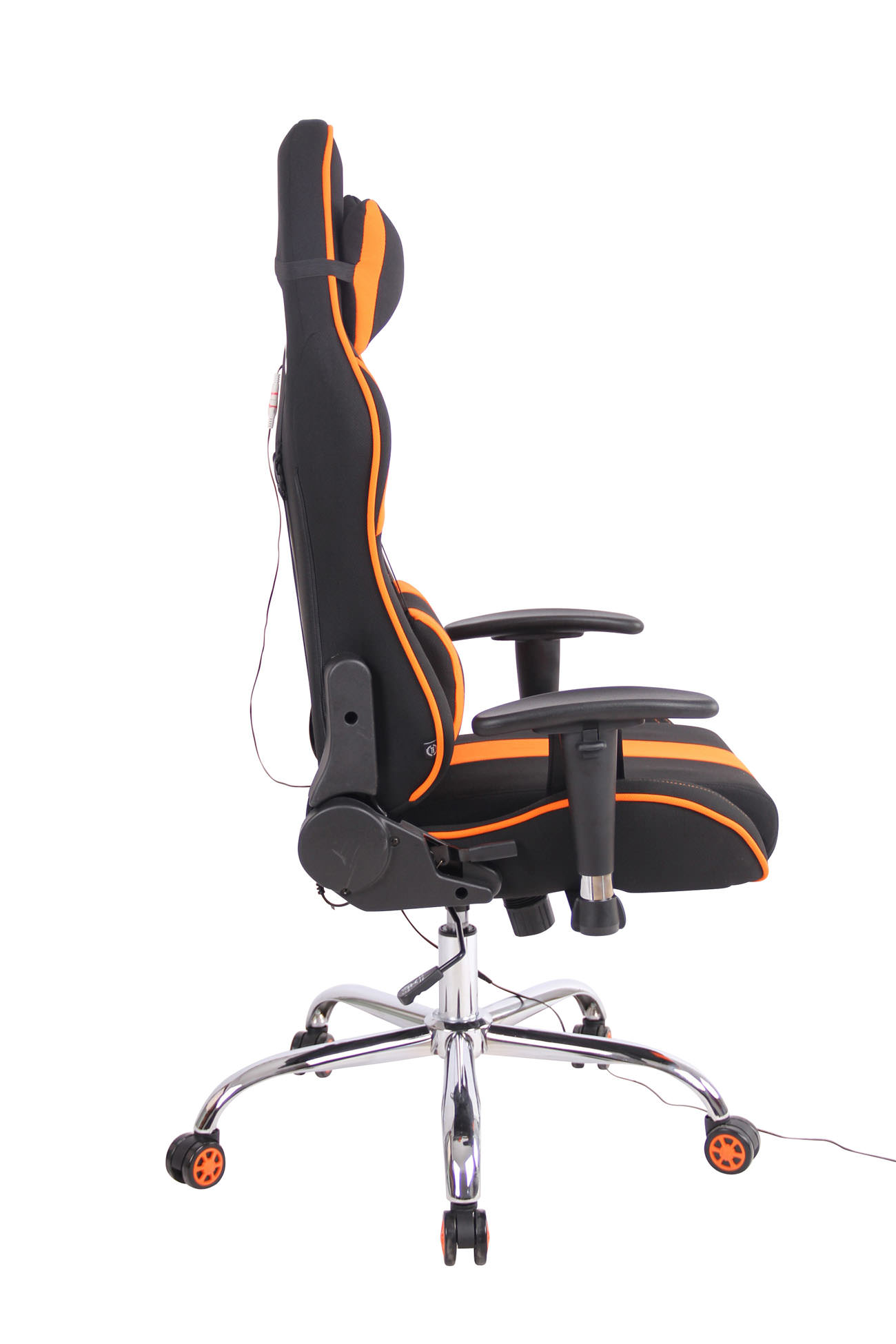 Bürostuhl Limit XM Stoff, schwarz/orange