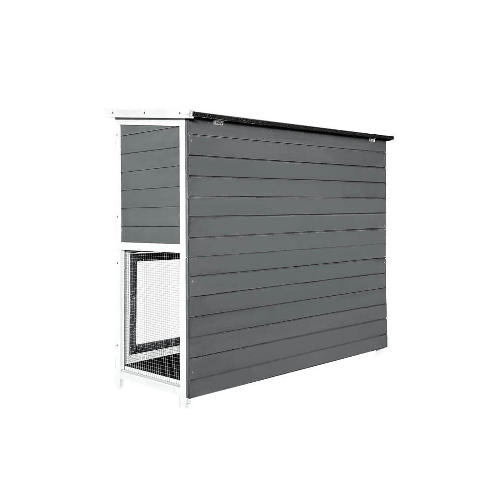 Kaninchenstall aus Holz MINO – 122 x 108 cm