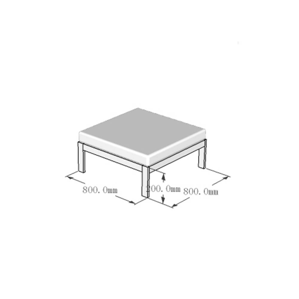 Gartenlounge Aluminium RIO XS - Anthrazit