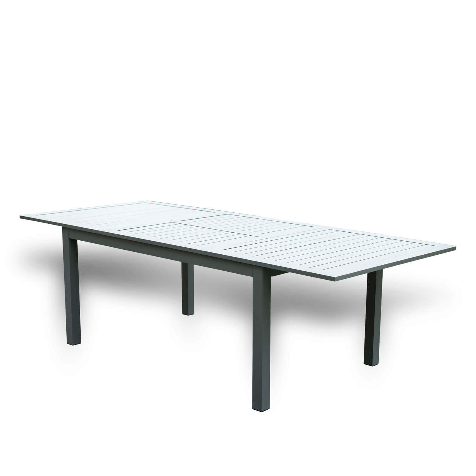 Garten-Sitzgruppe ausziehbar CASA MADERA - 160/240 x 100 cm 6 Stühle
