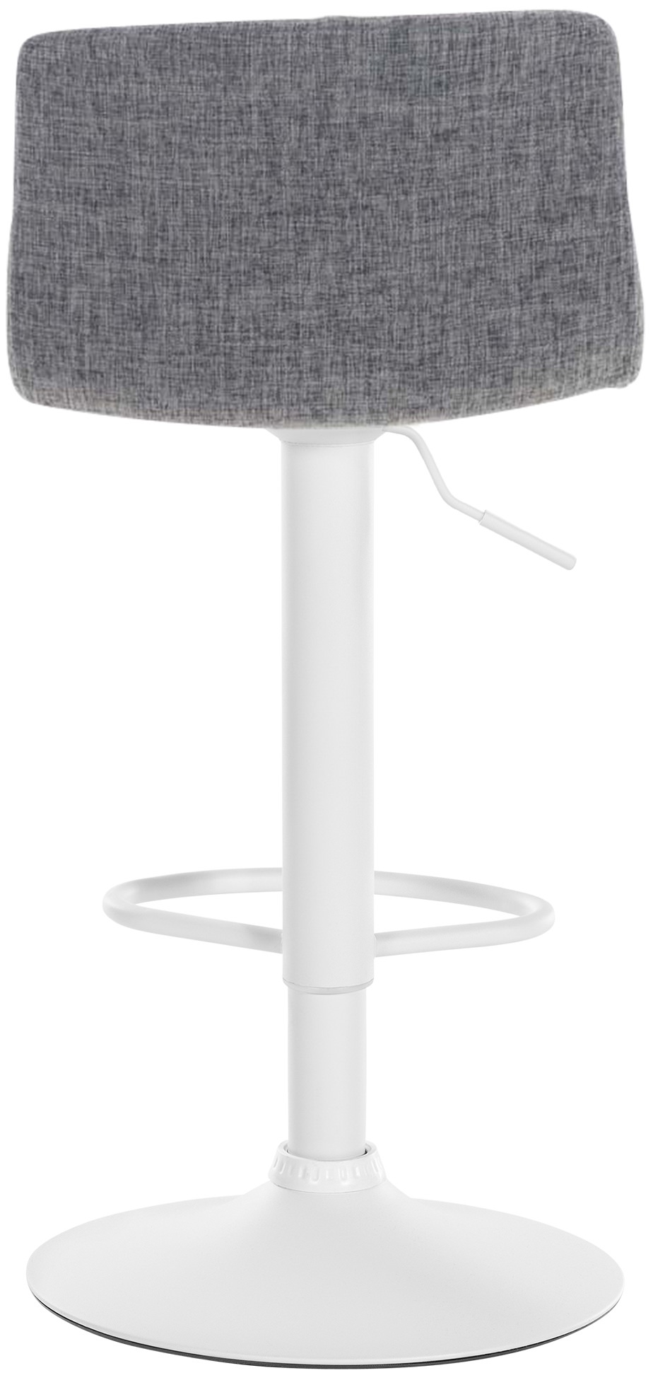 Barhocker Hoover Stoff W, hellgrau