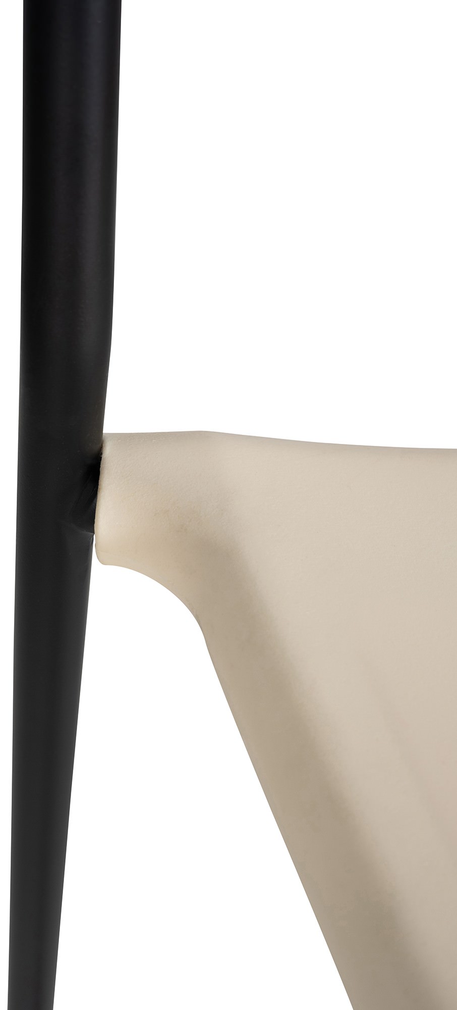 Barhocker Genua Schwarz, creme