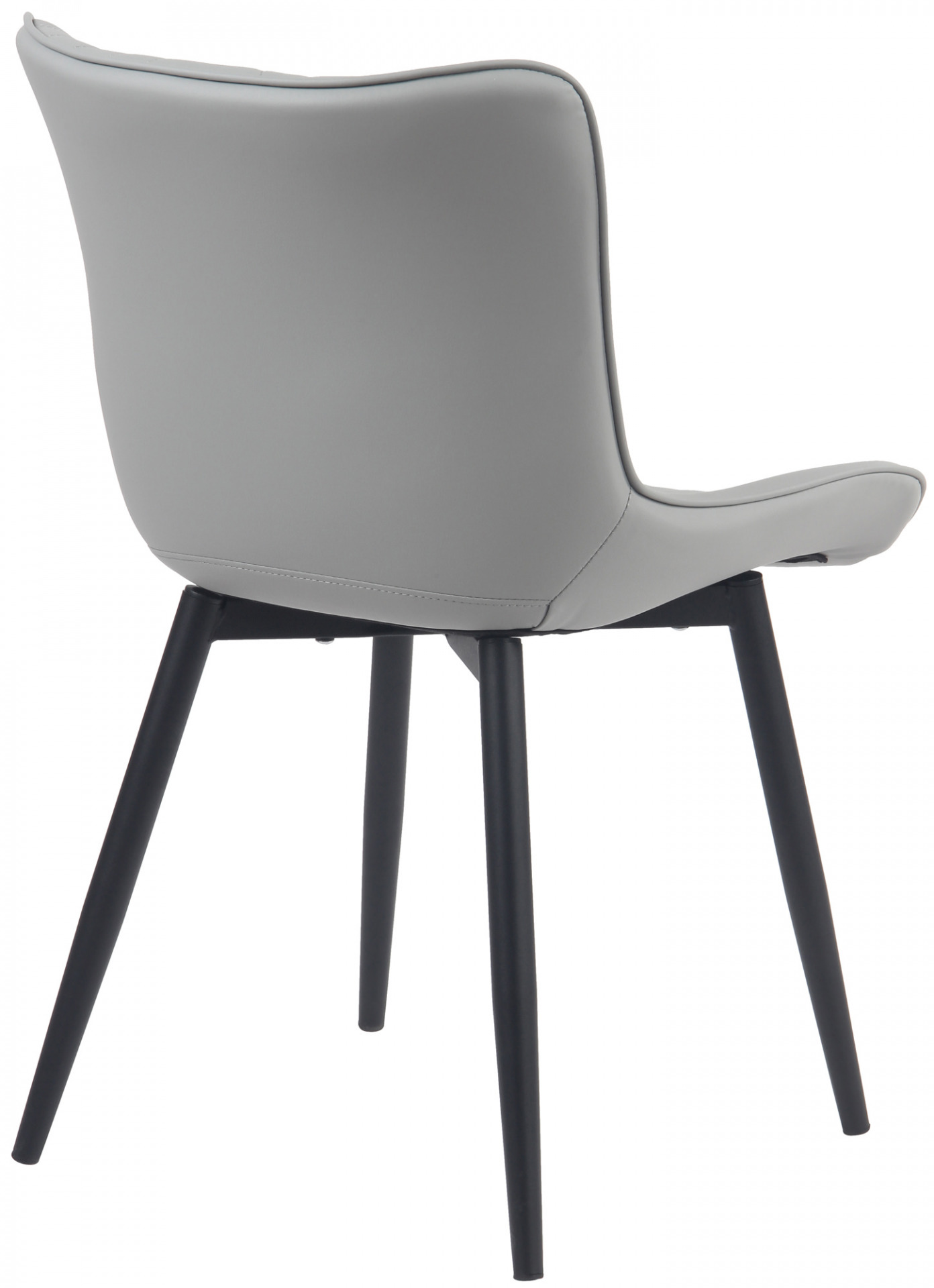 Stuhl Brady Kunstleder, grau