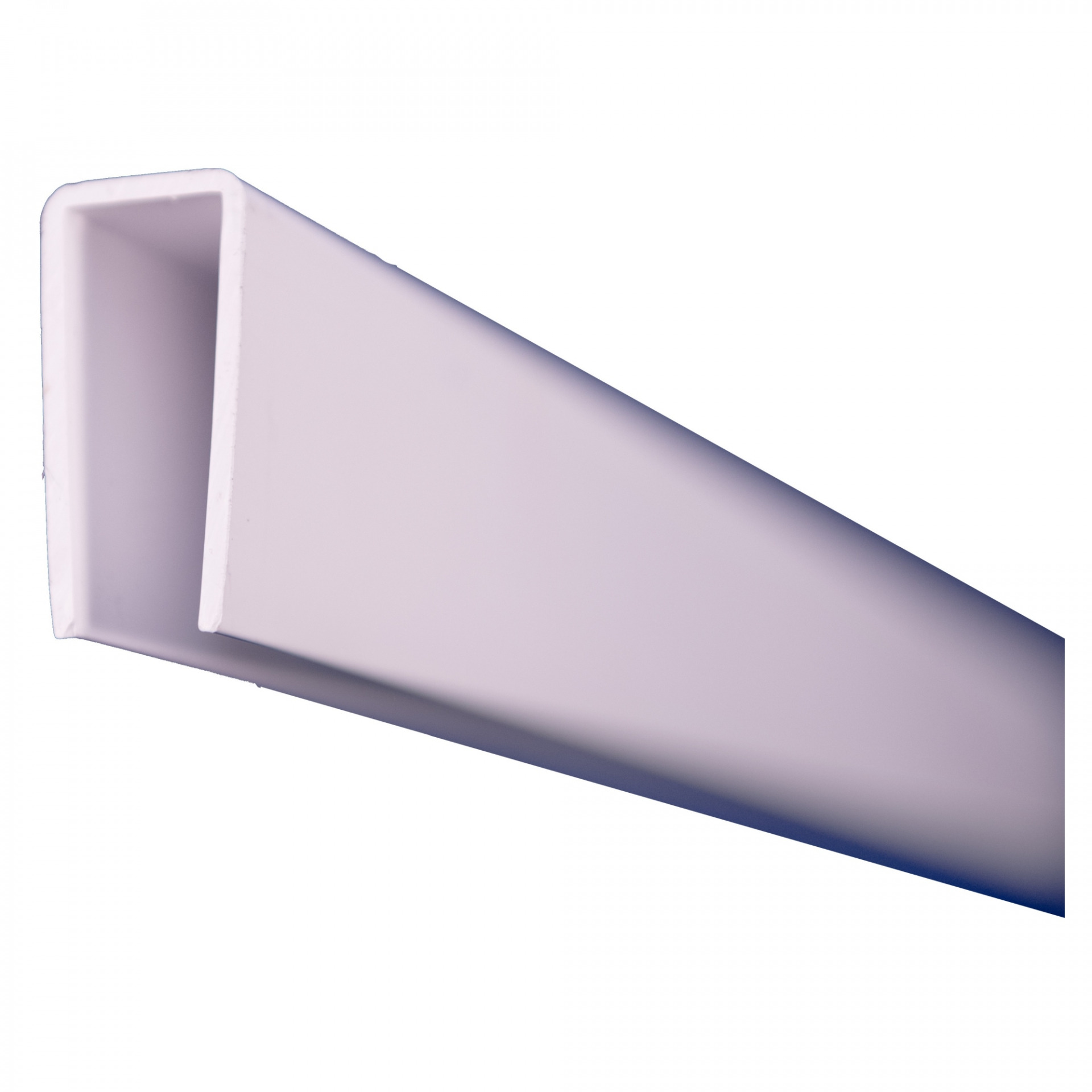 LIGHTLINE Steckzaunsystem, U-Abschlußprofil/Rahmenprofil, 25 x 50 mm, Länge 200 cm