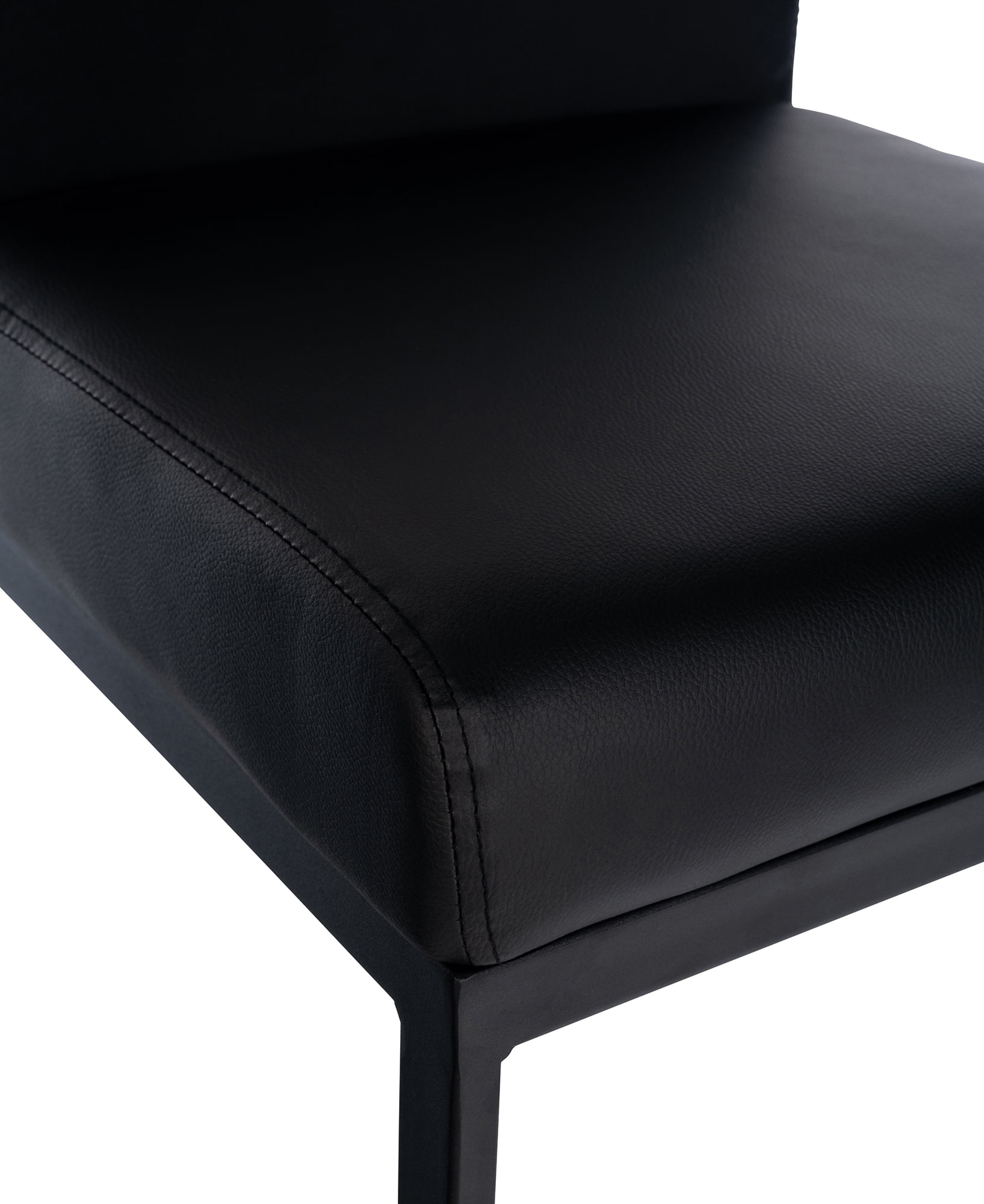 Barhocker Hopewell Kunstleder B, schwarz