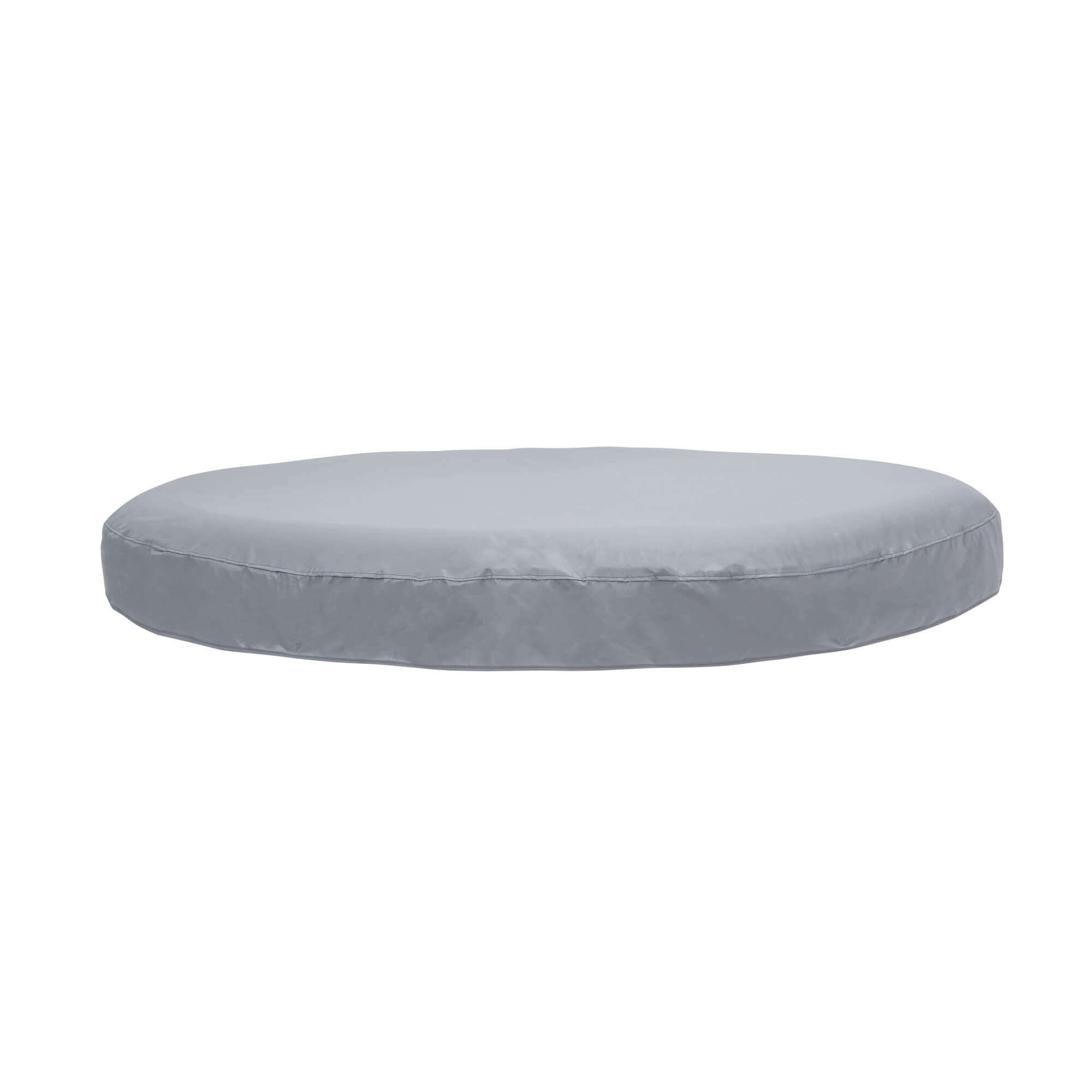 Outdoor Whirlpool aufblasbar SPLASH inkl. Abdeckung - Ø208 cm 6 Personen Uni Grau