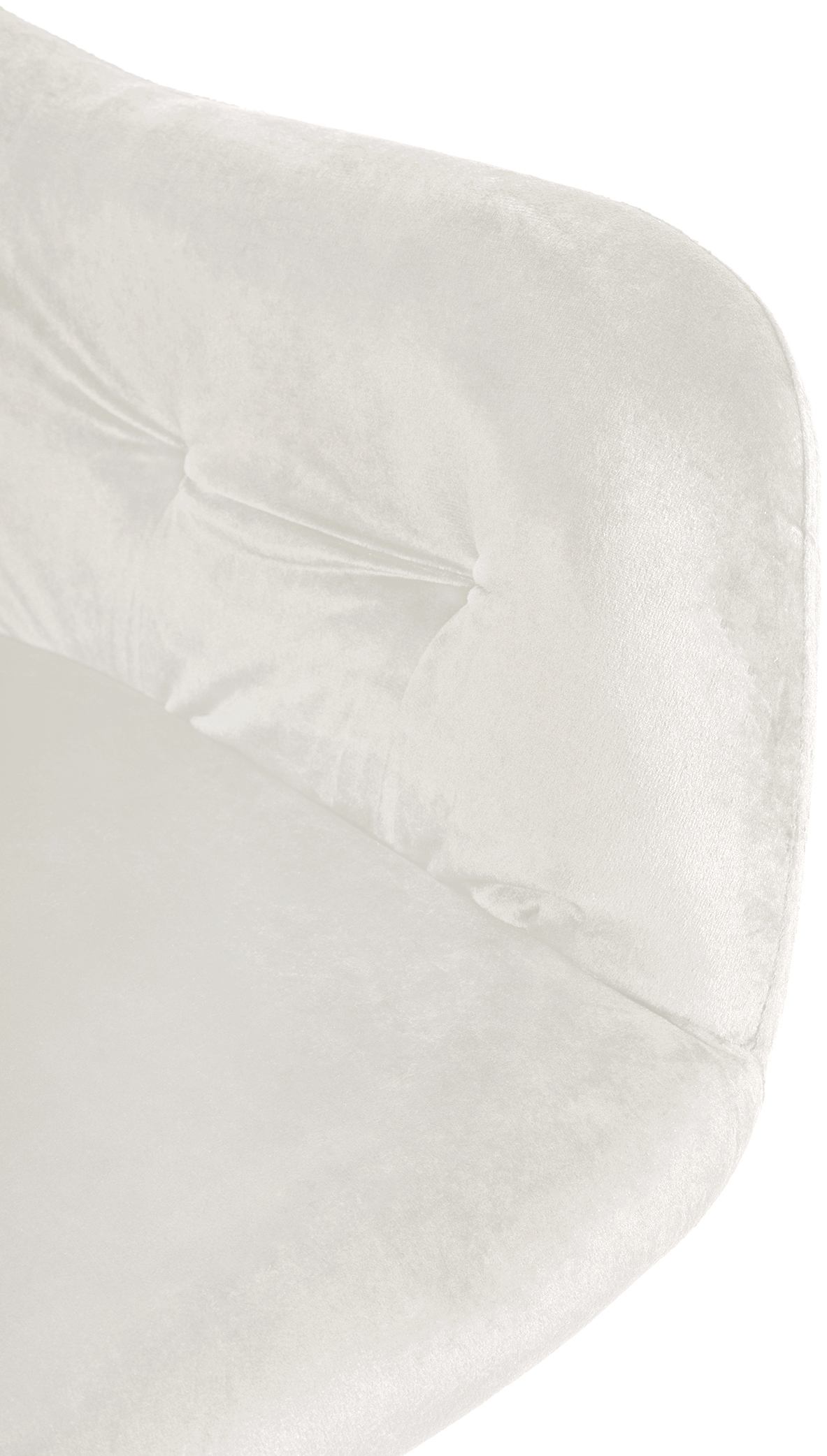 Esszimmerstuhl Stanley Samt, creme