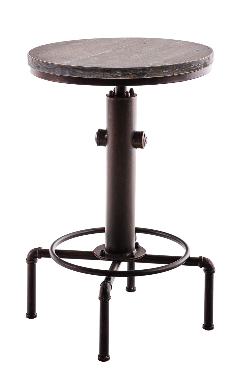 Stehtisch Lumos, Holz, bronze