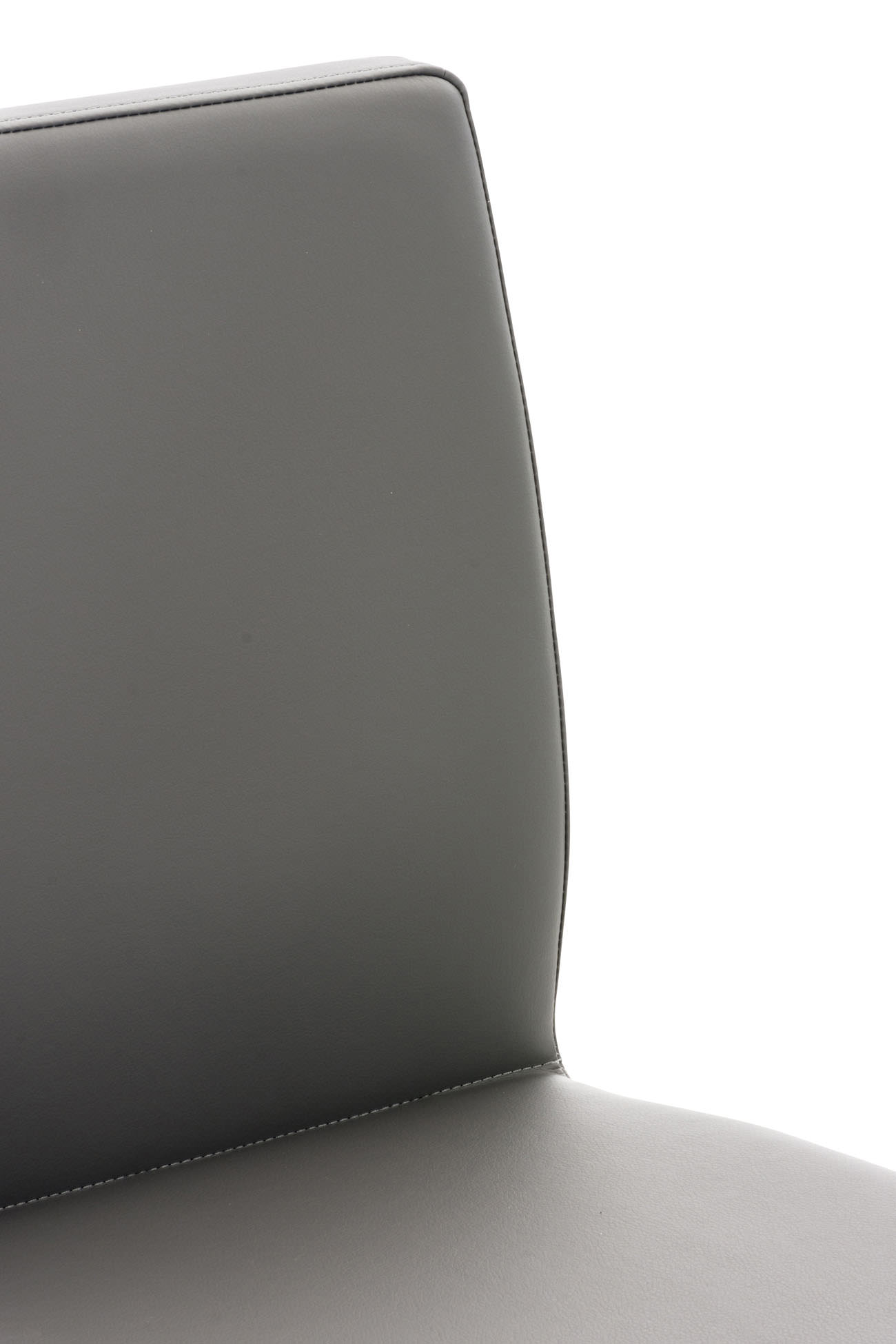 Barhocker Cadiz Kunstleder schwarz, grau