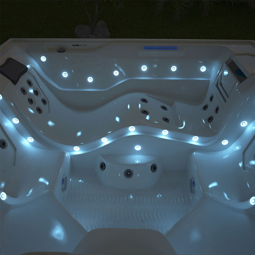 Outdoor Whirlpool STREAM BIG PURE - 207 x 207 cm für 5 Personen