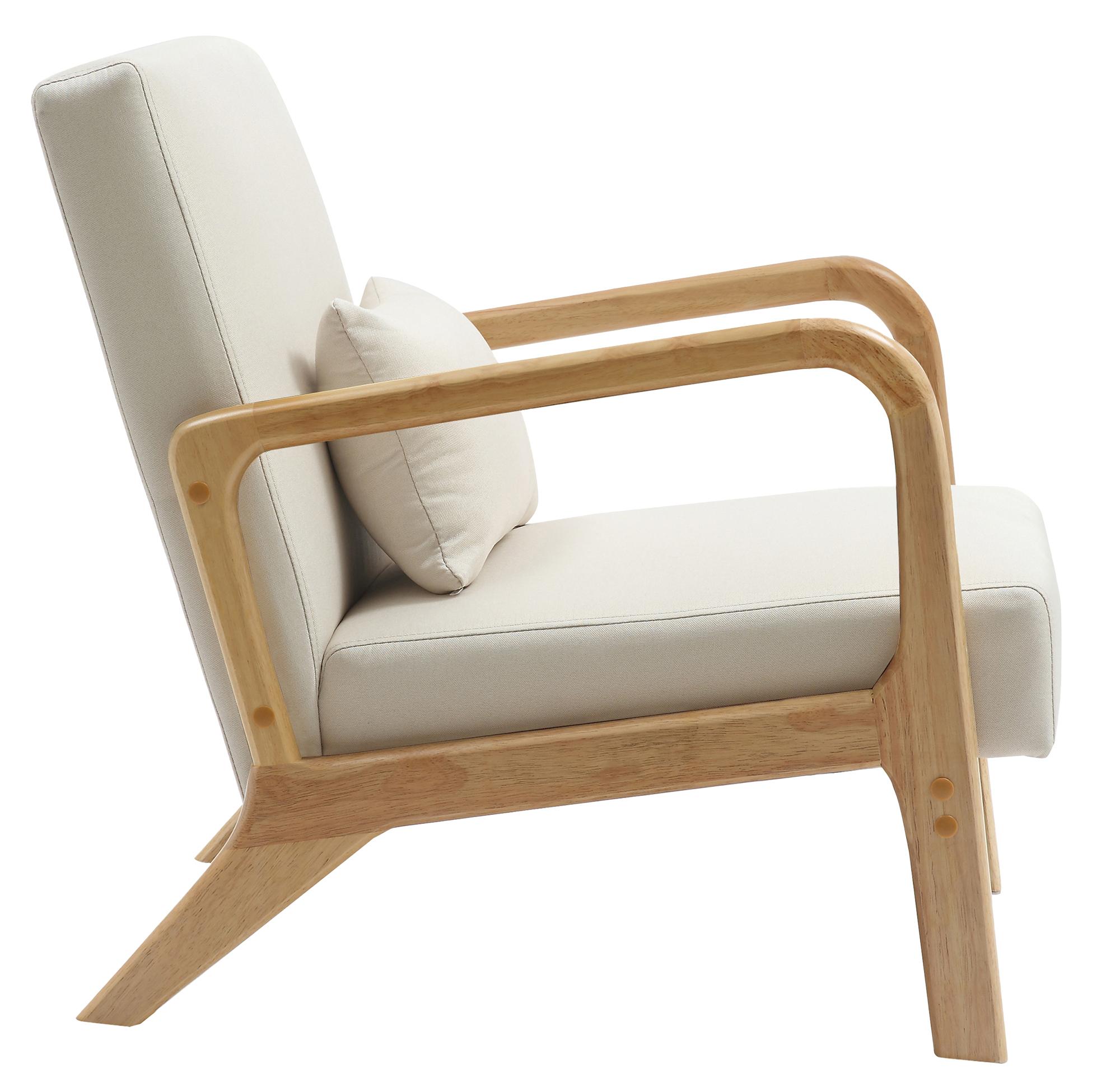 Sessel Hibbing Stoff, creme