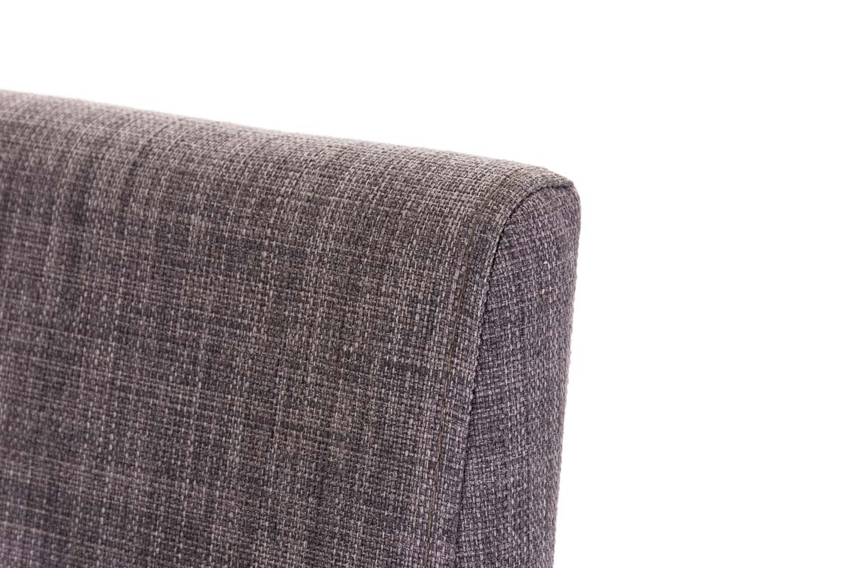 Barhocker Panama B Stoff, grau