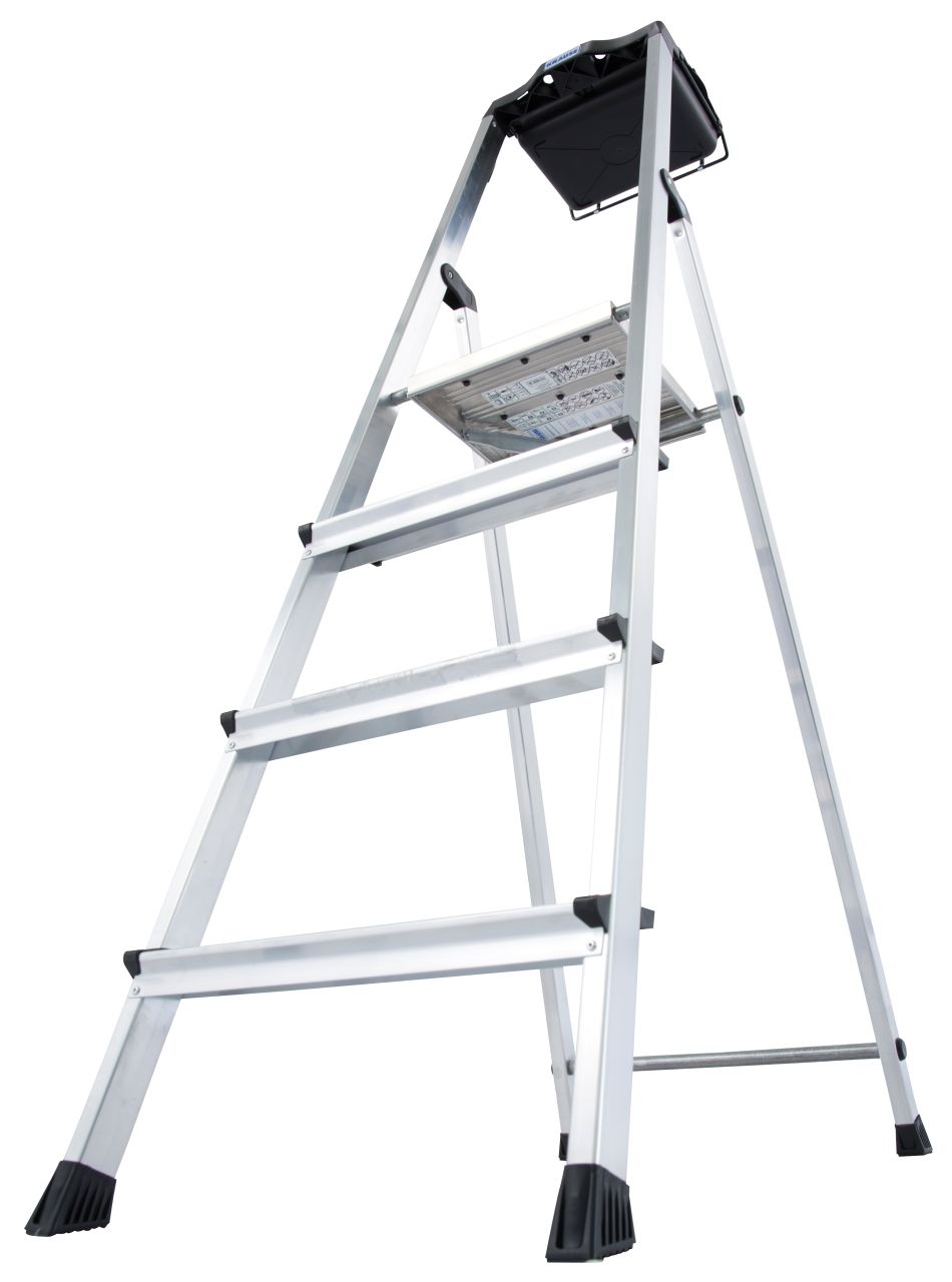 MONTO Stufen-Stehleiter Secury mit Multi-Grip, 1x4 Stufen