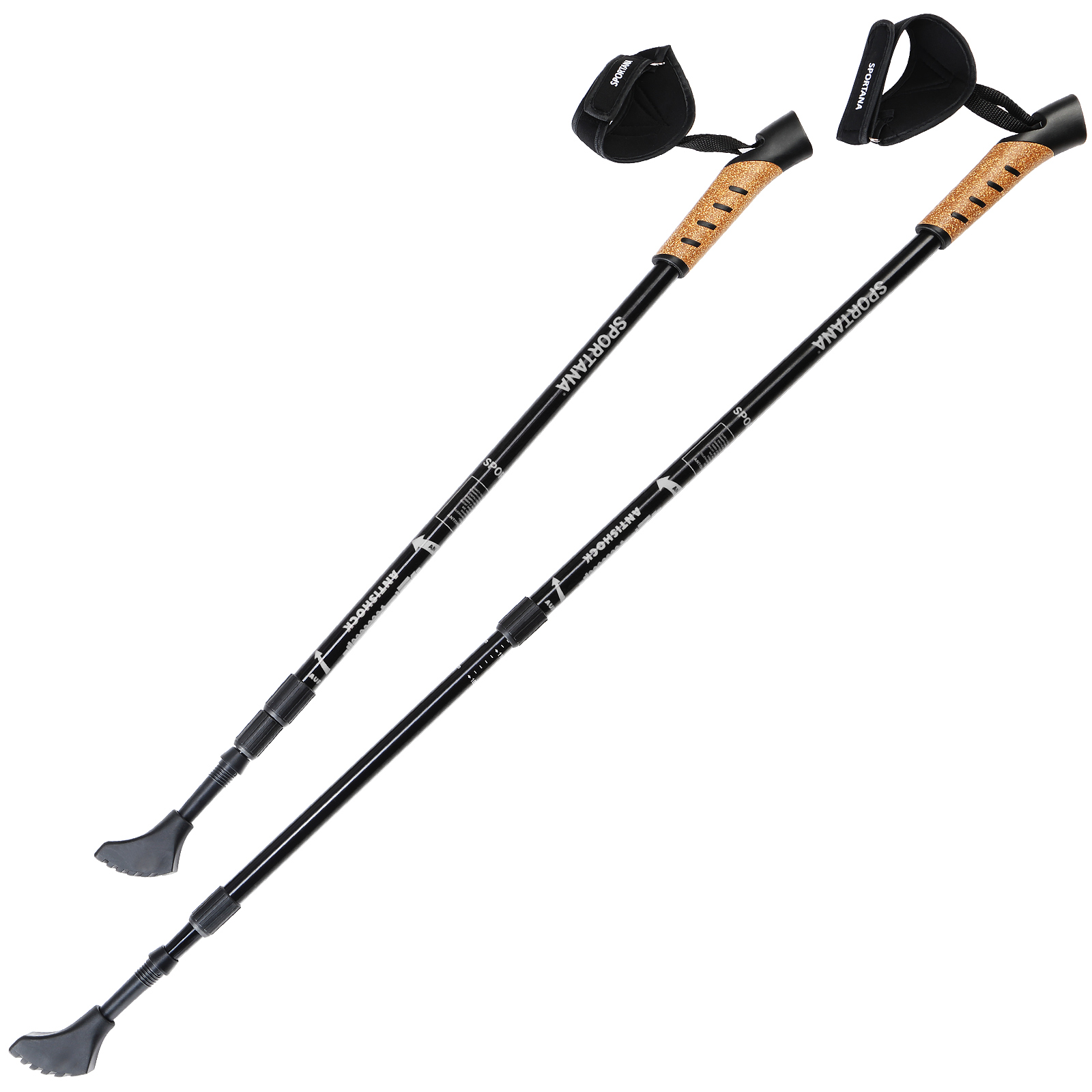 Nordic Walking Stöcke Grau