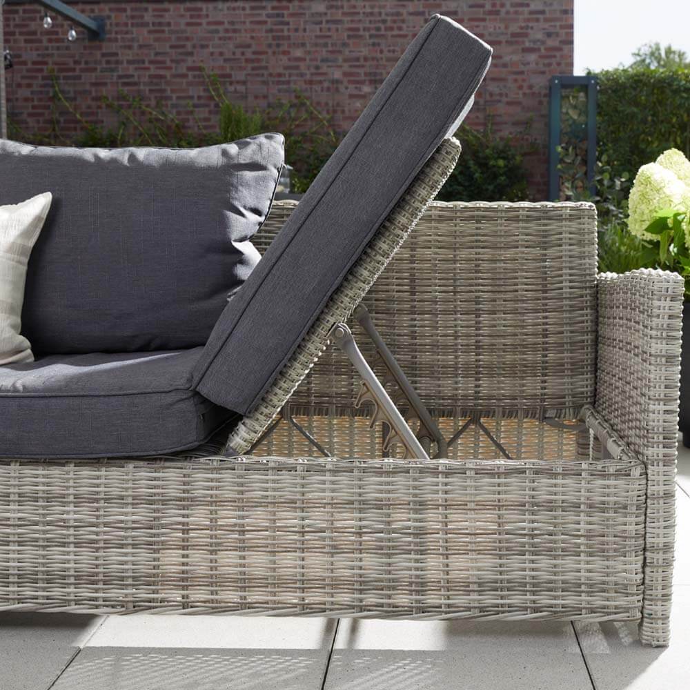 Rattan Sitzgruppe inkl. Tisch BAHIA