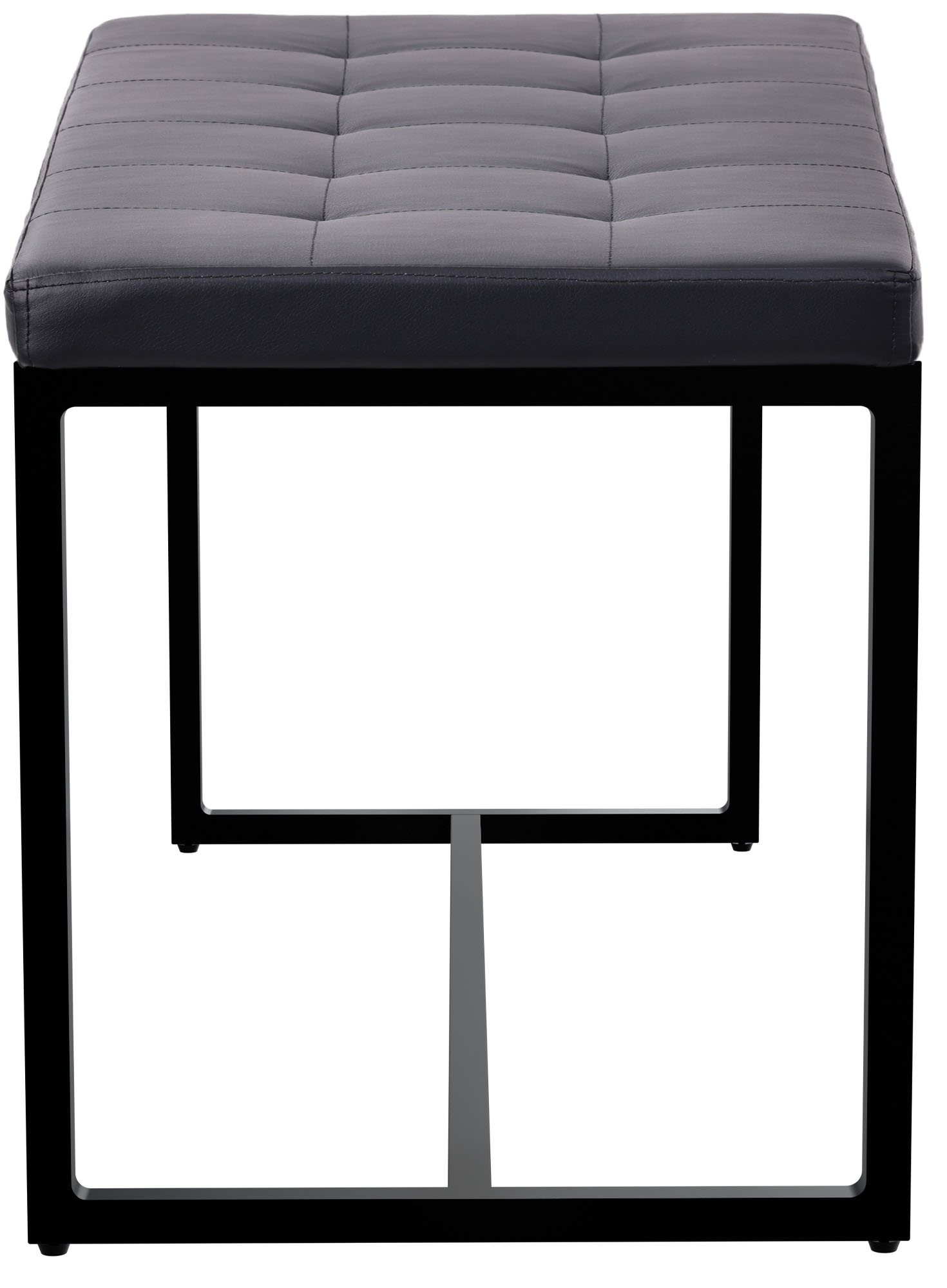Sitzbank Barci B Kunstleder, schwarz