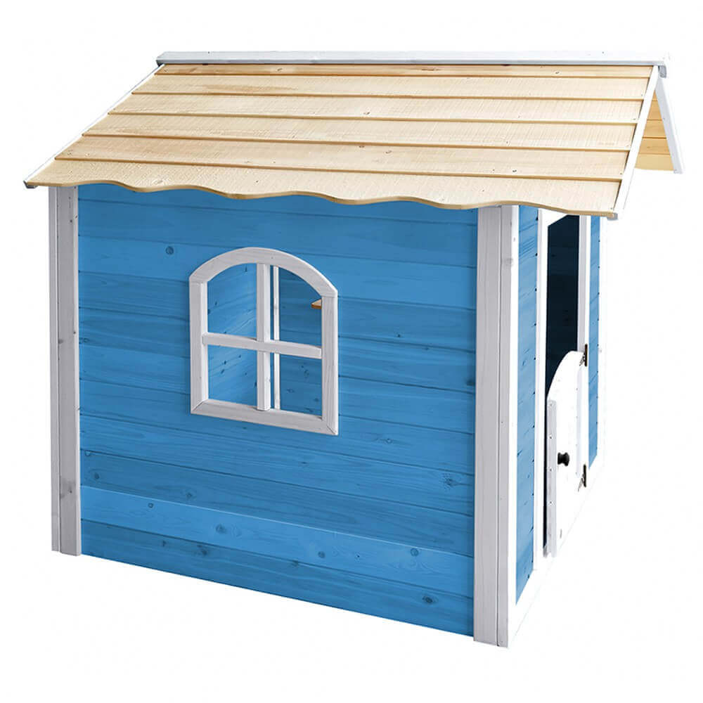 Spielhaus DER GROSSE PALAST - 106 x 111 cm Blau ohne Bank