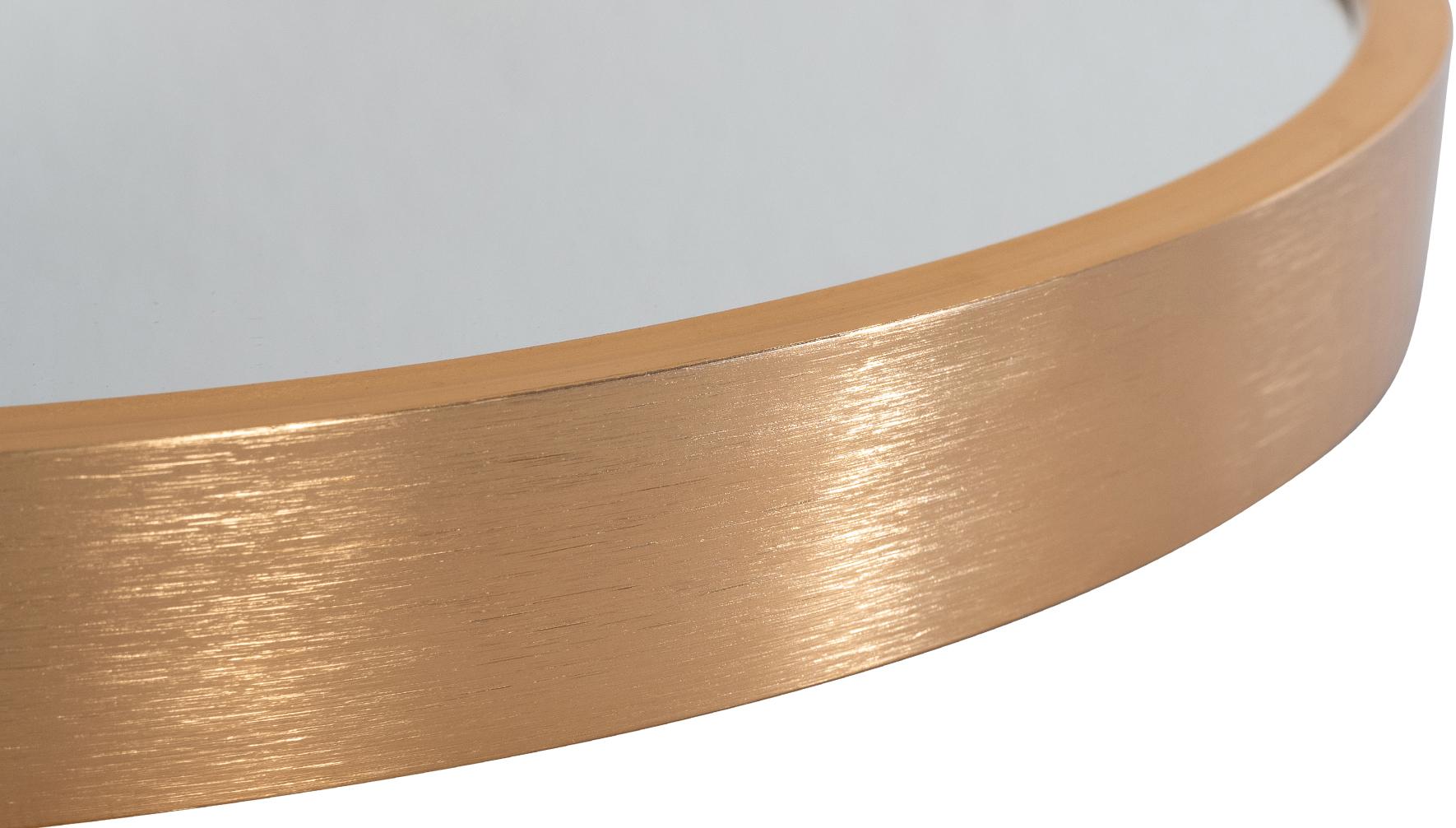 Wandspiegel Elsie M, gold matt