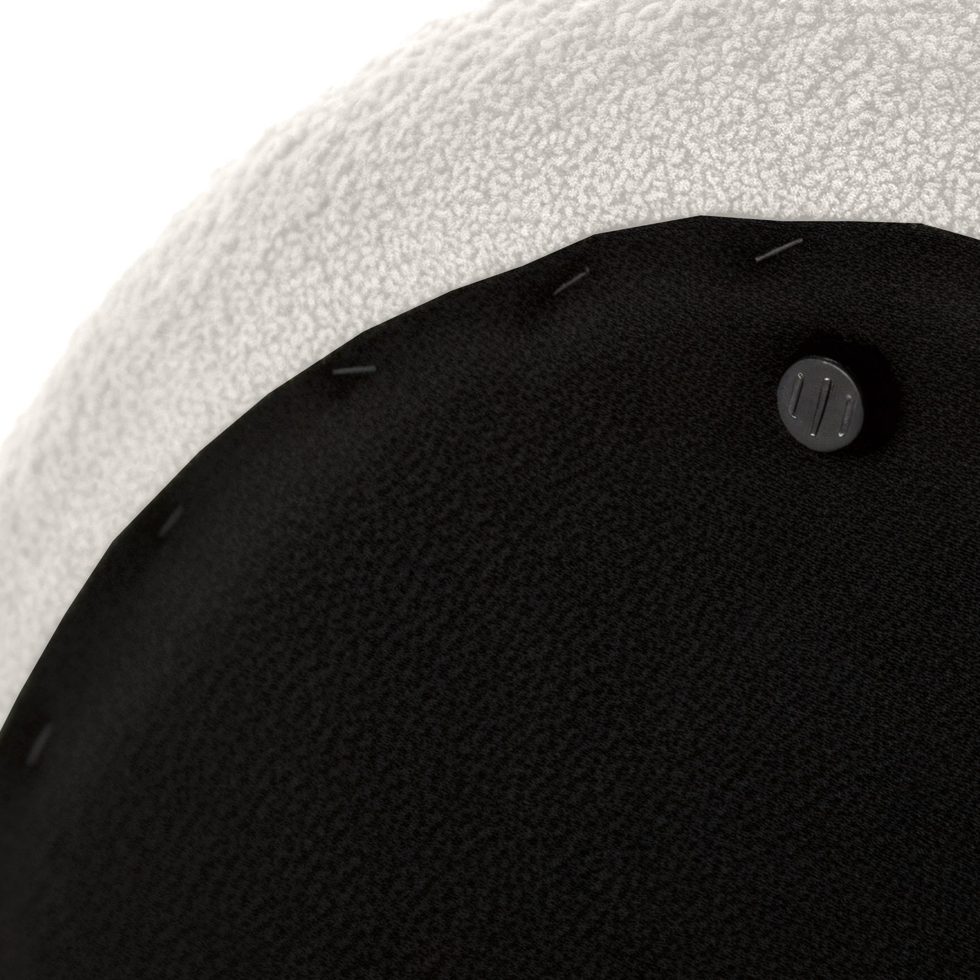 Sitzhocker Alfrisa Teddy, creme