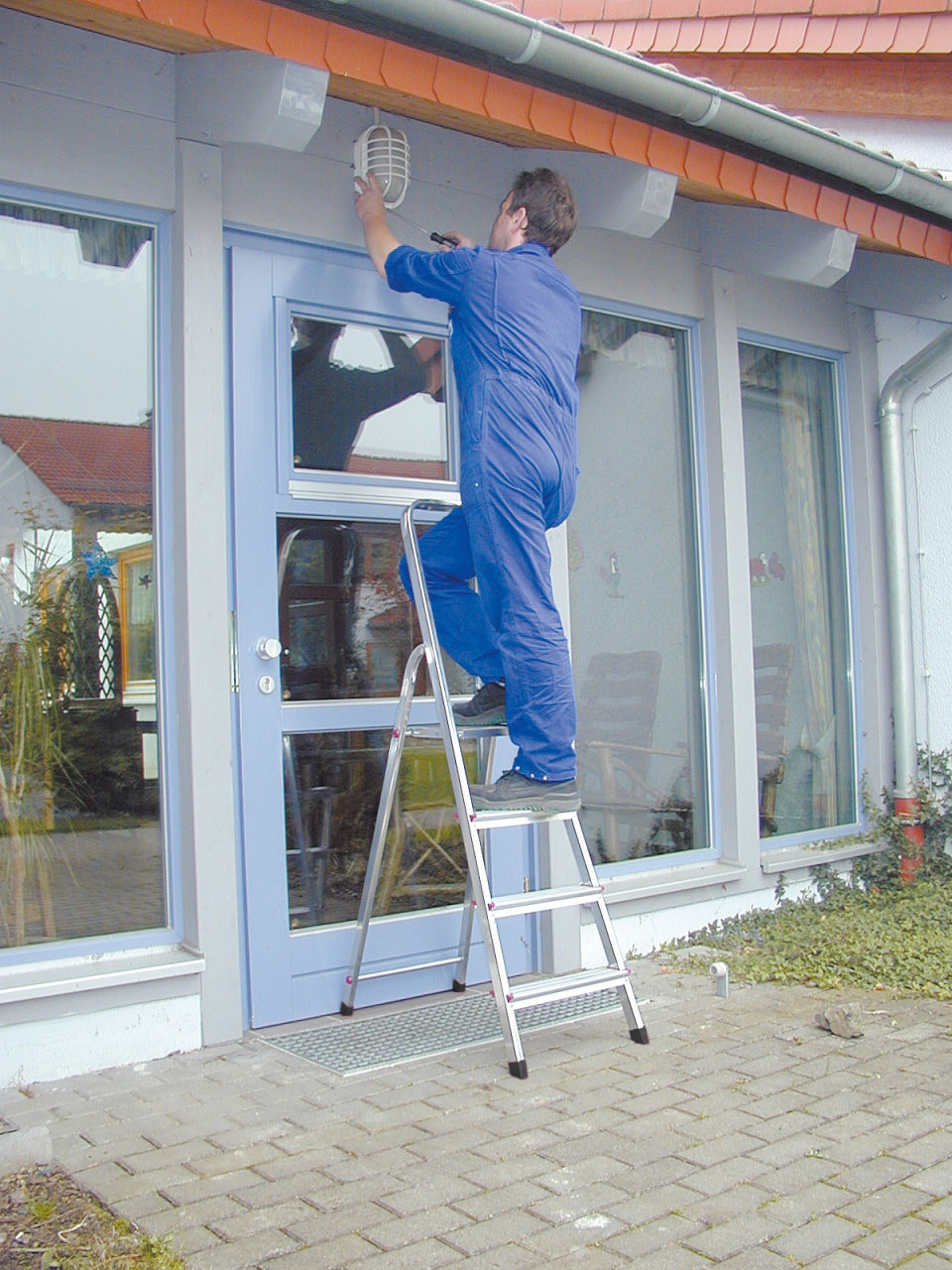 CORDA Stufen-Stehleiter 1x4 Stufen