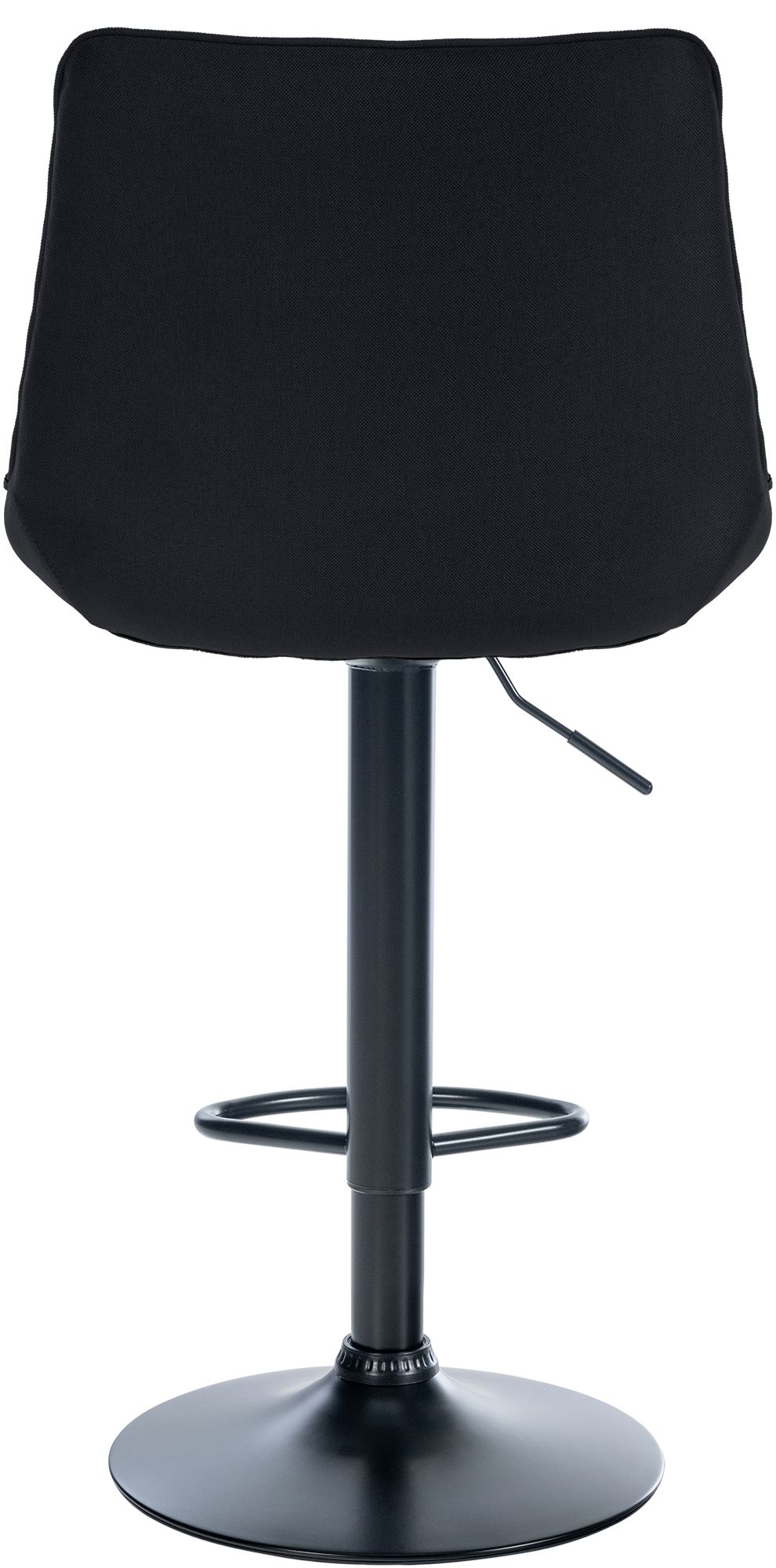 2er Set Barhocker Toni Stoff schwarz, schwarz
