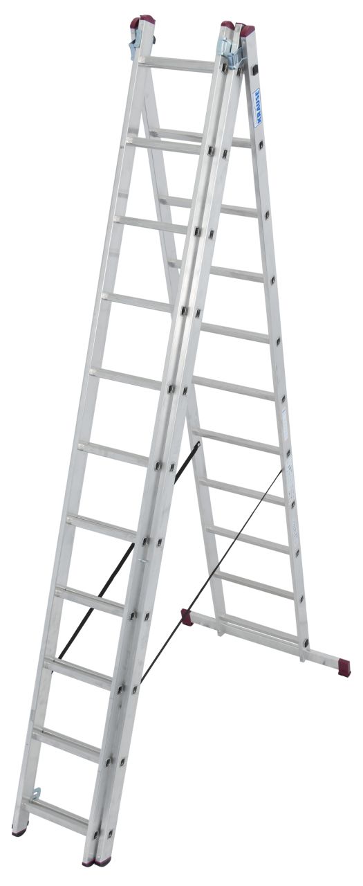 CORDA Vielzweckleiter 3x11 Sprossen
