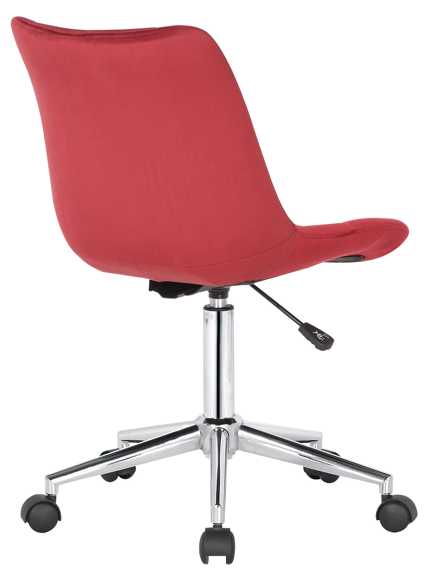 Bürostuhl Medford Samt, rot