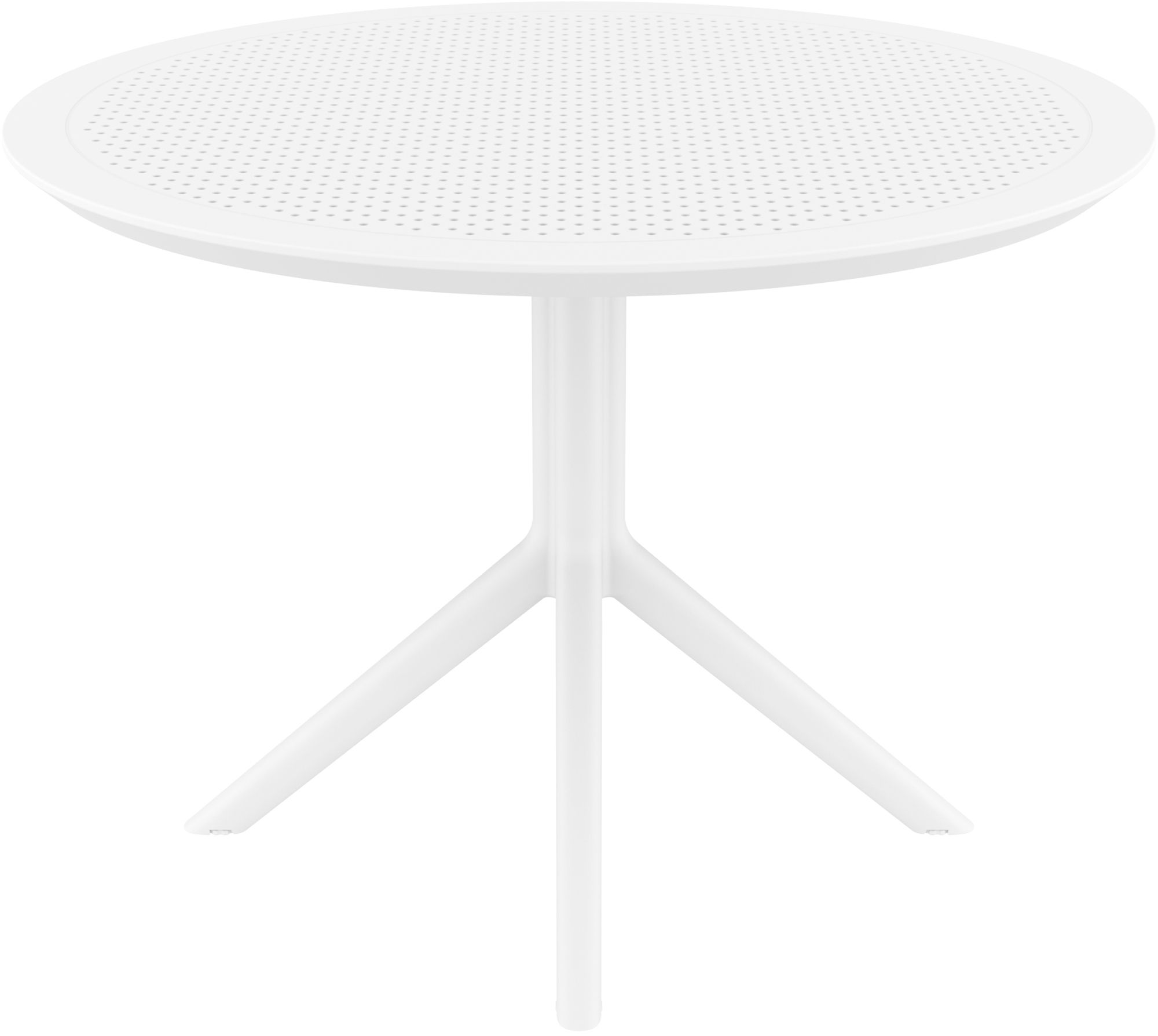 Tisch Sky rund 105 cm, weiß