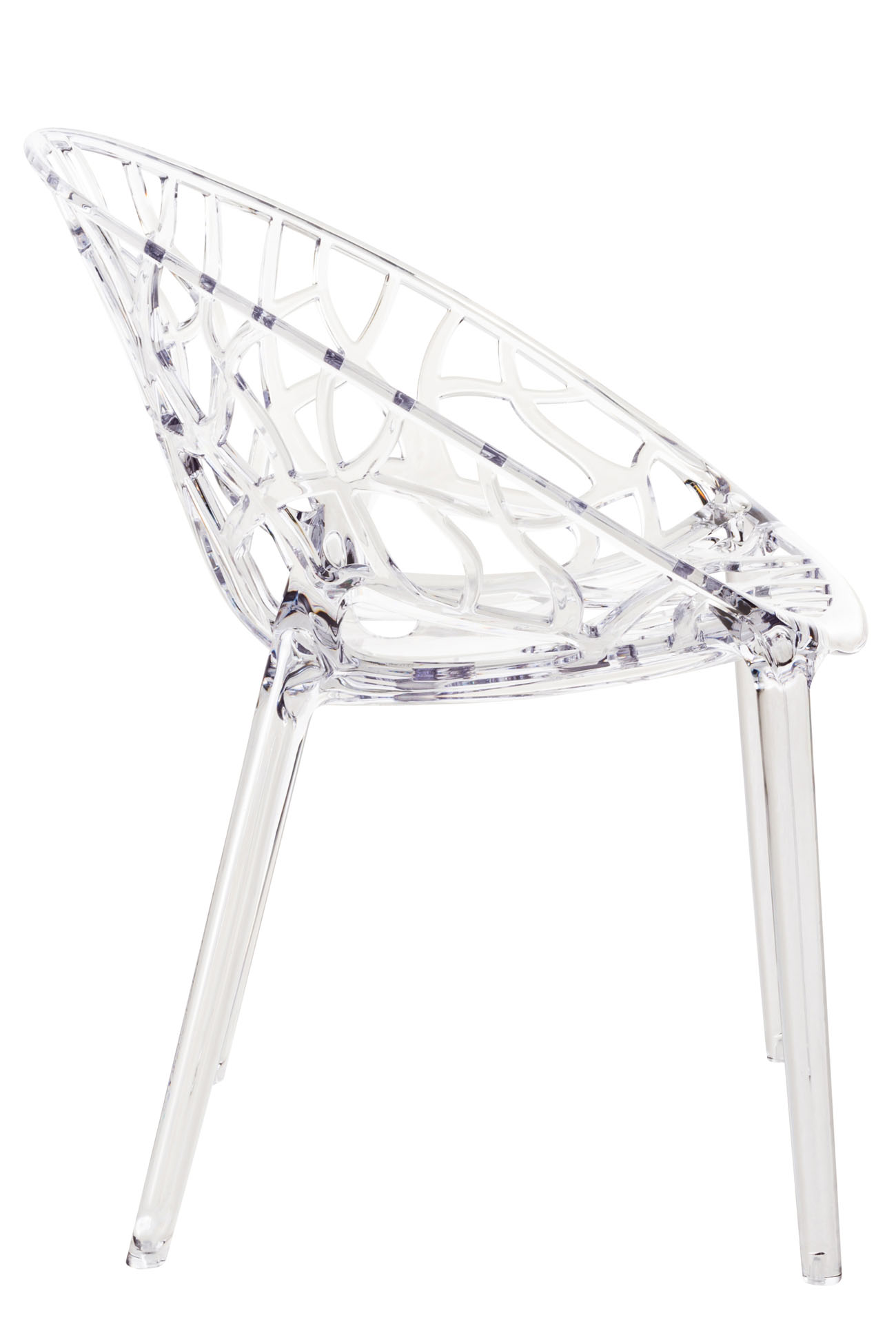 Stapelstuhl CRYSTAL, transparent