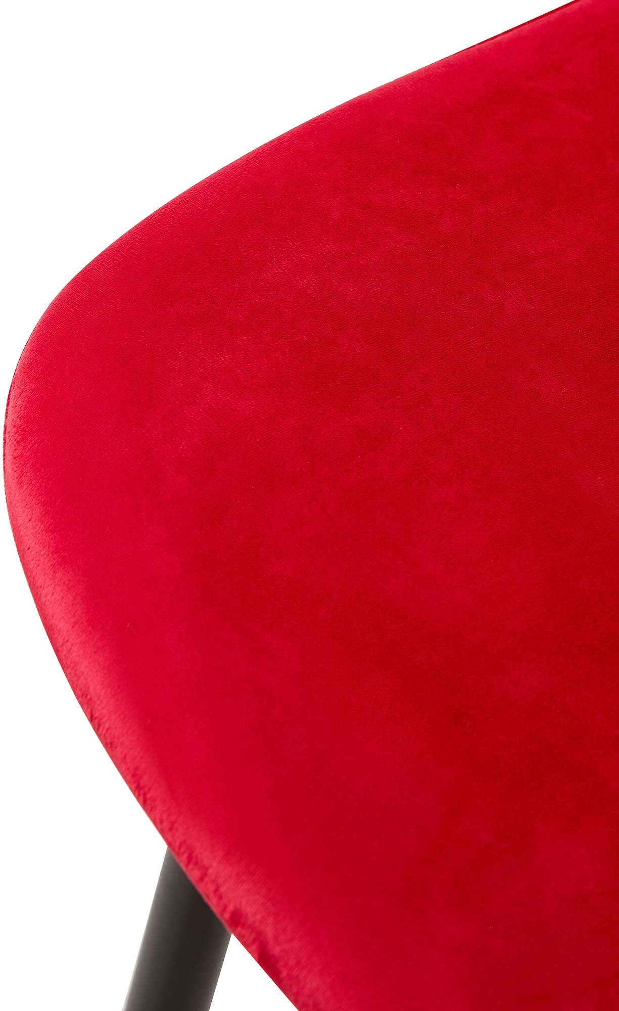 Stuhl Giverny Samt, rot