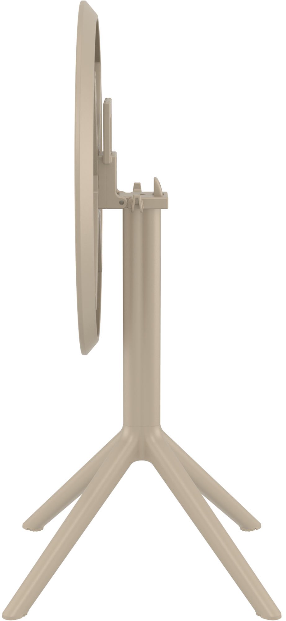 Klapptisch Sky rund, taupe