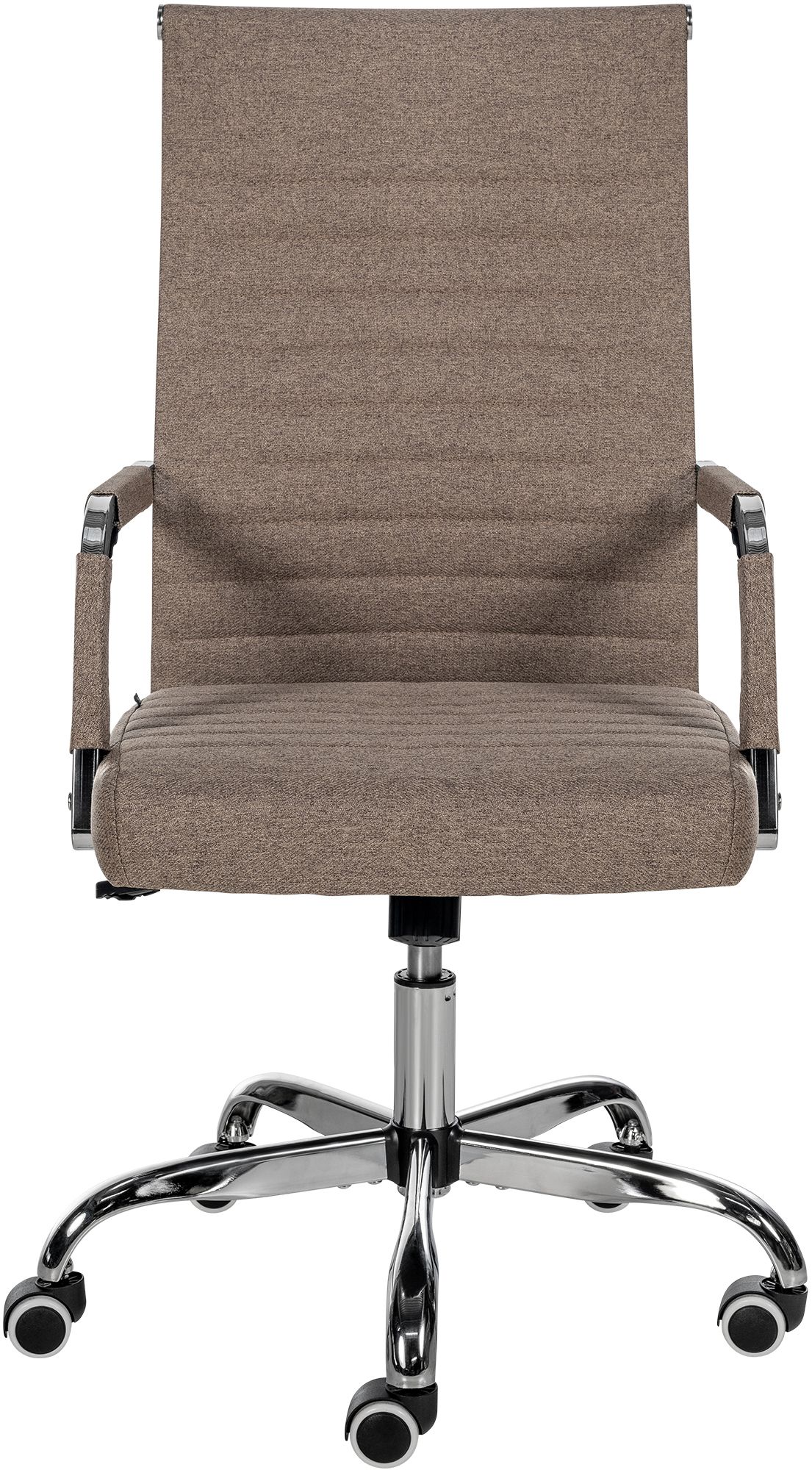 Bürostuhl Amadora Stoff, taupe