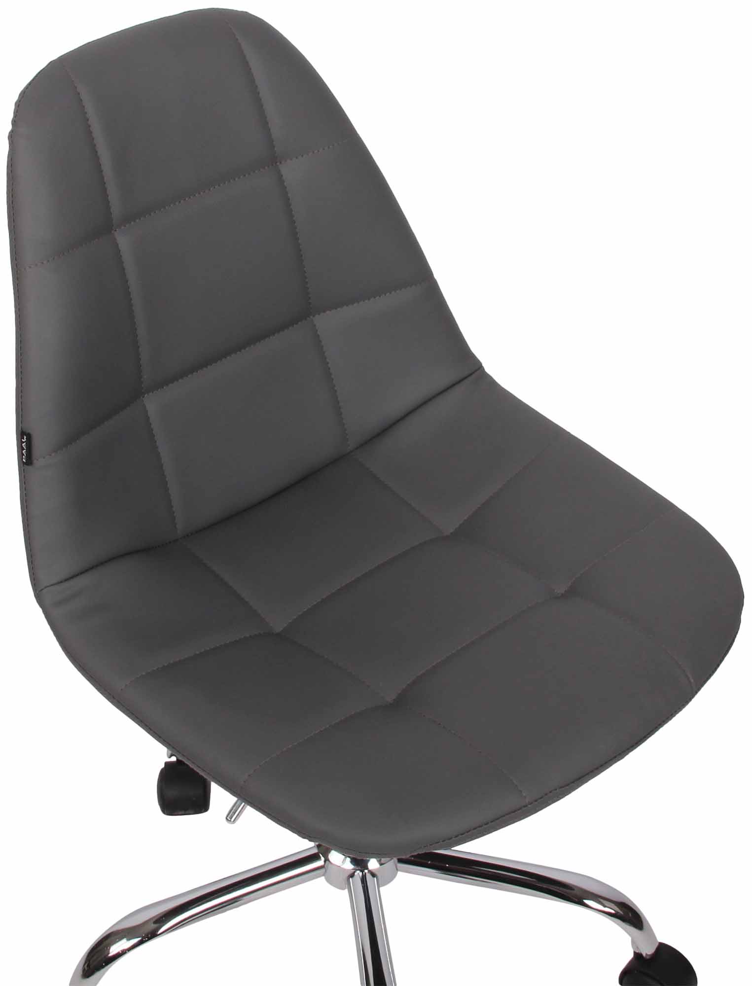 Bürostuhl Reims Kunstleder, grau