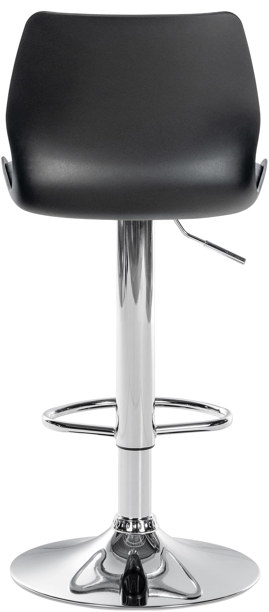 2er Set Barhocker Gilbert Kunststoff, schwarz