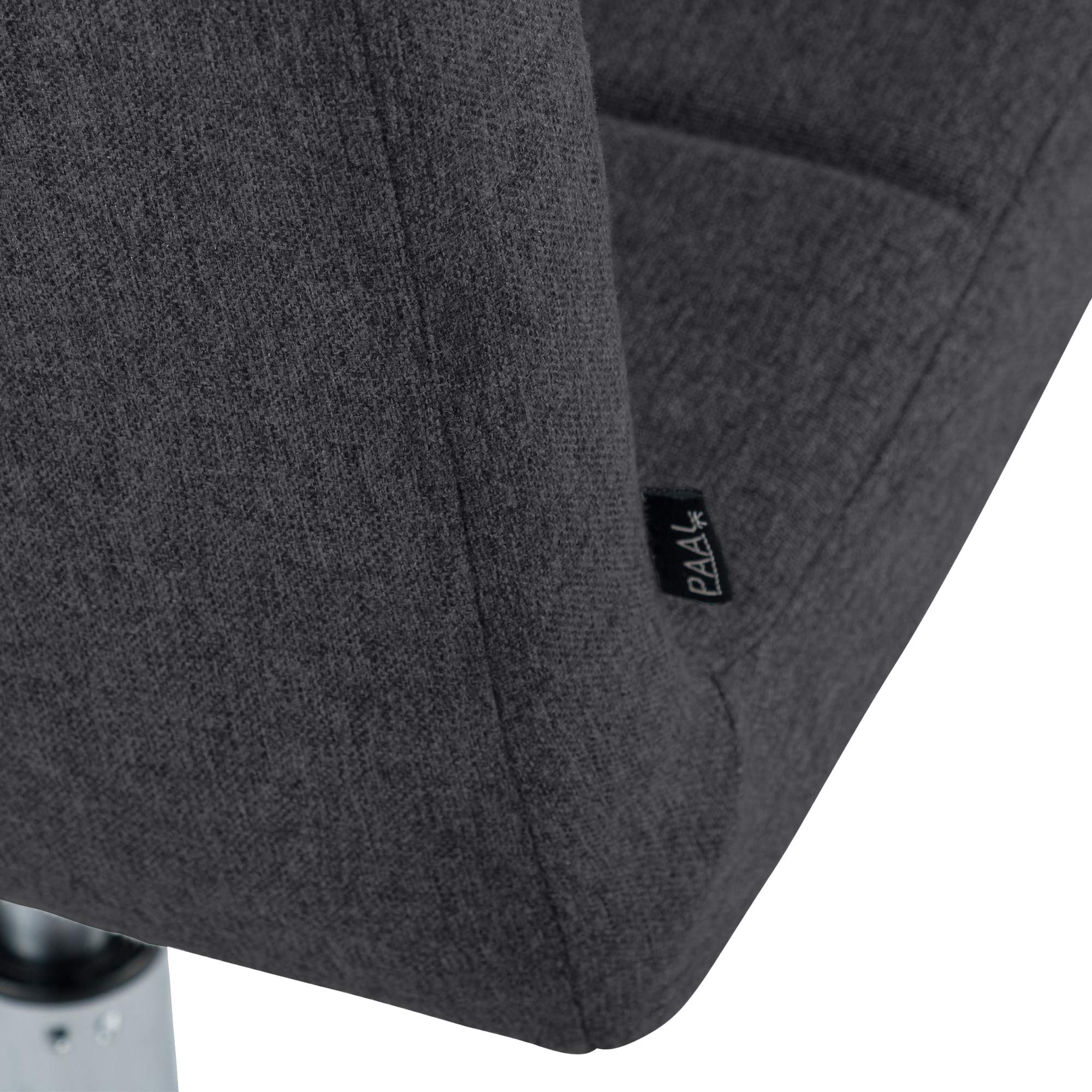 Stuhl Ricky Stoff, schwarz