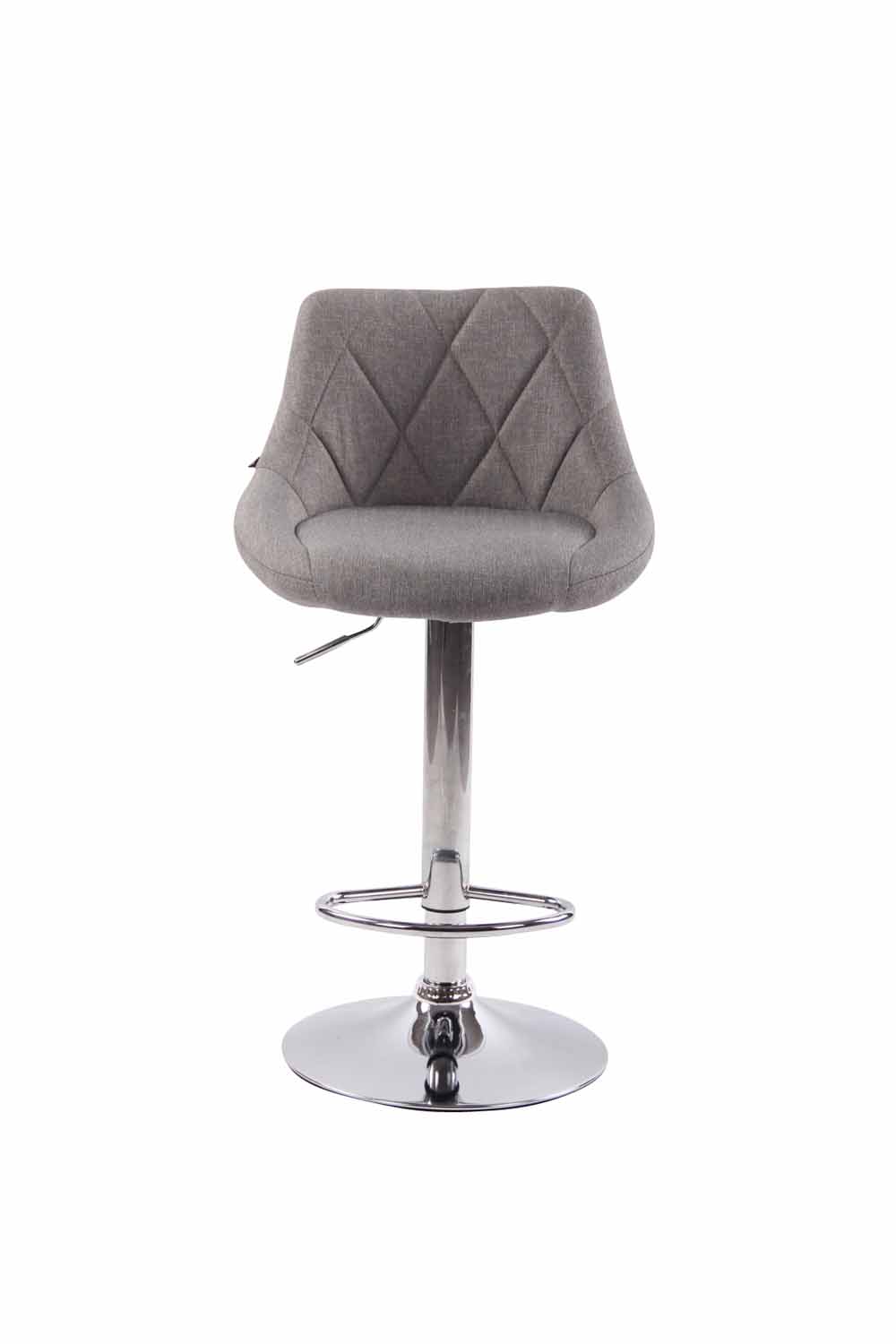 2er Set Barhocker Lazio Stoff C, grau