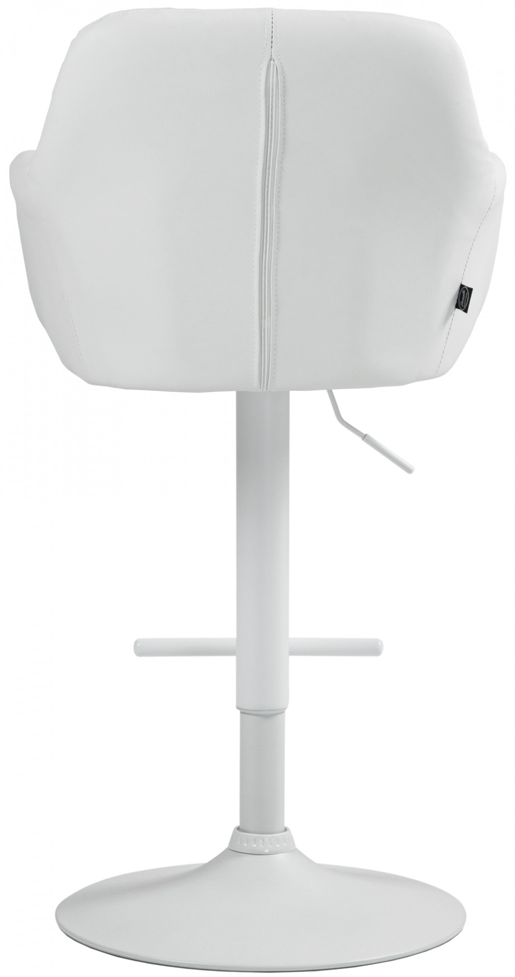 Barhocker Natoma Kunstleder weiß, weiß