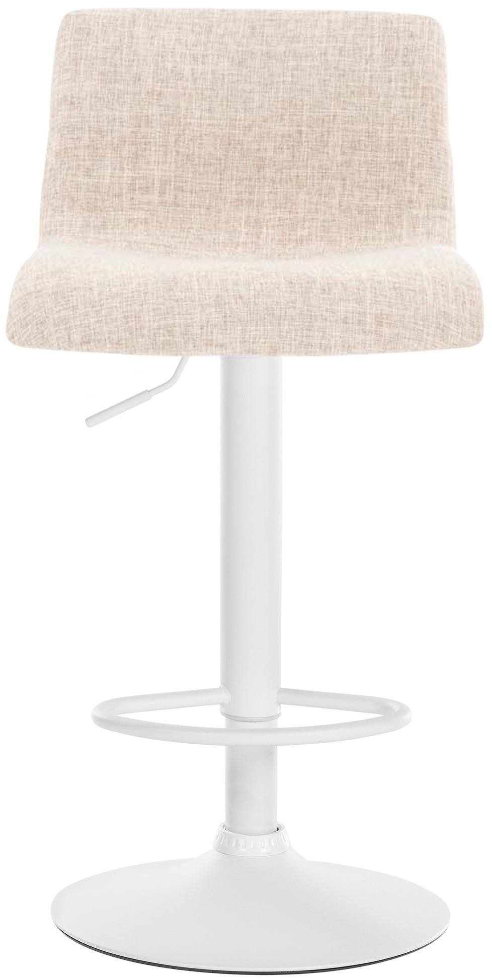Barhocker Hoover Stoff W, creme