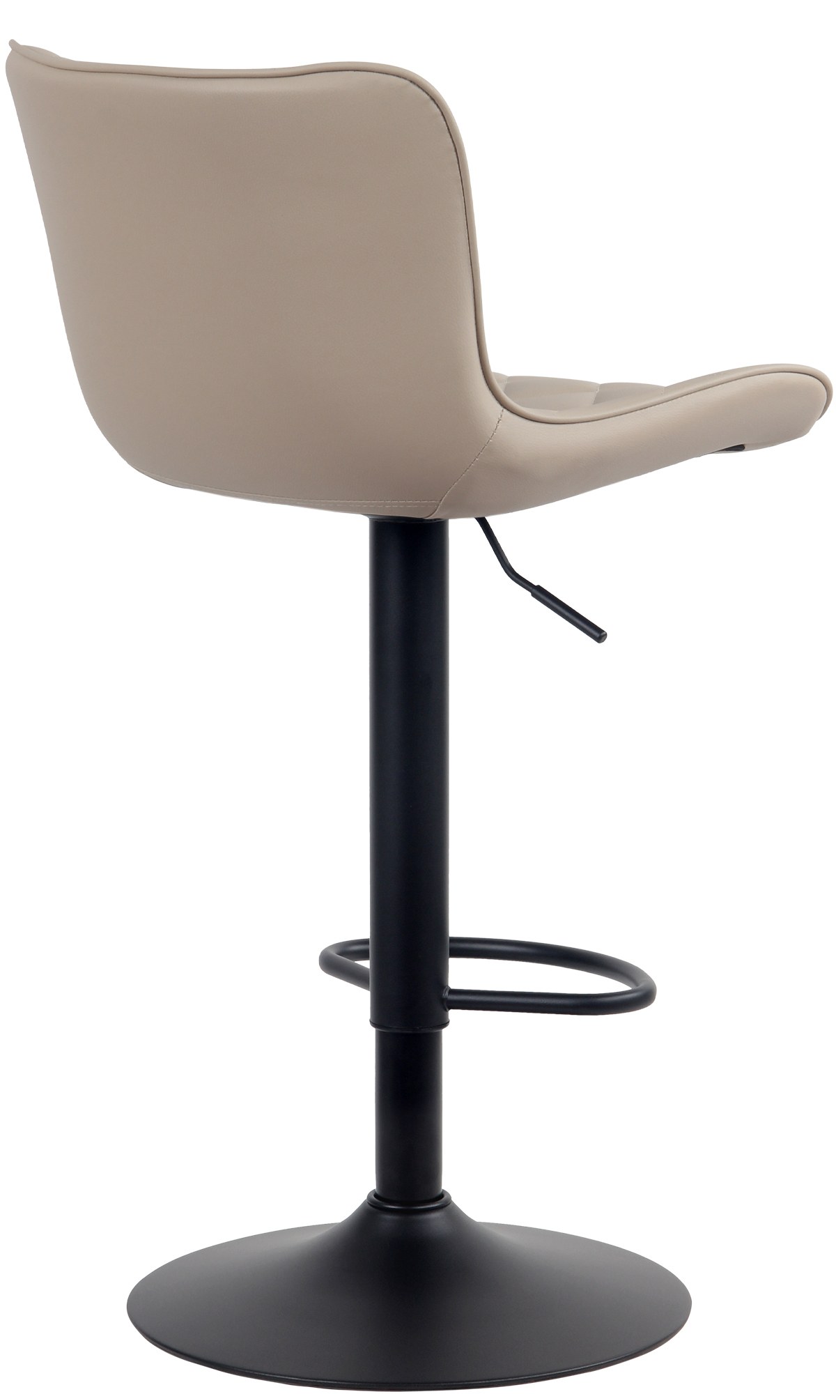 2er Set Barhocker Emma Kunstleder, creme