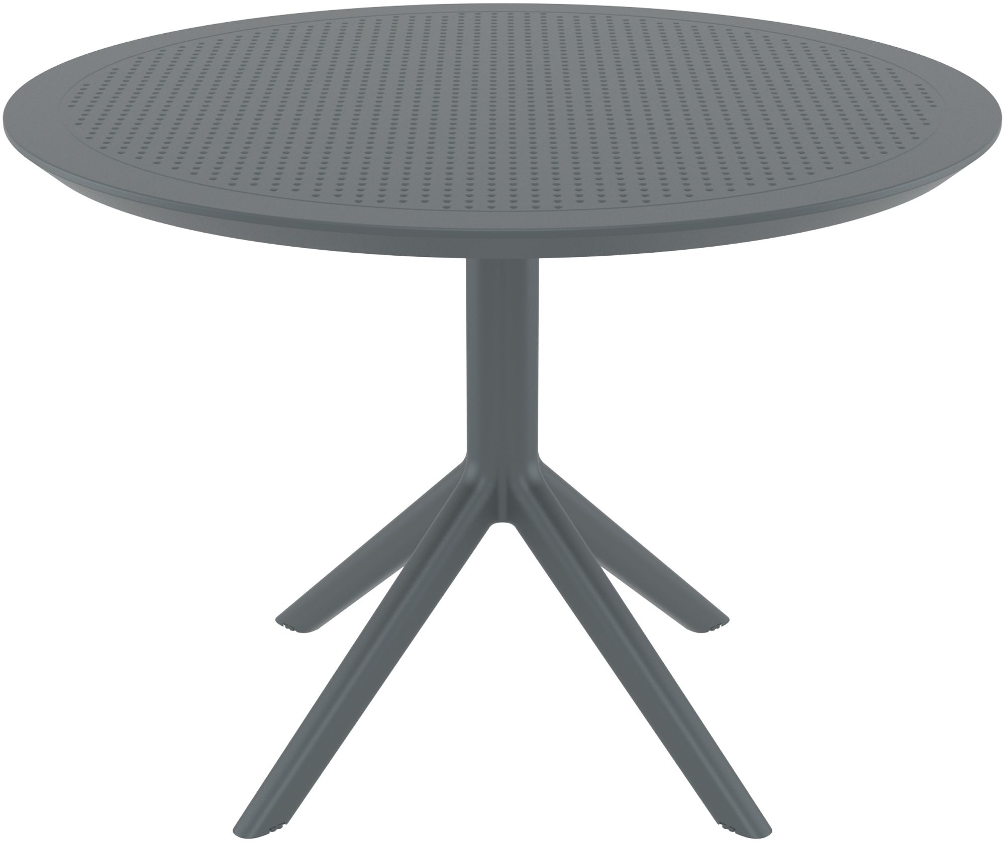 Tisch Sky rund 105 cm, dunkelgrau