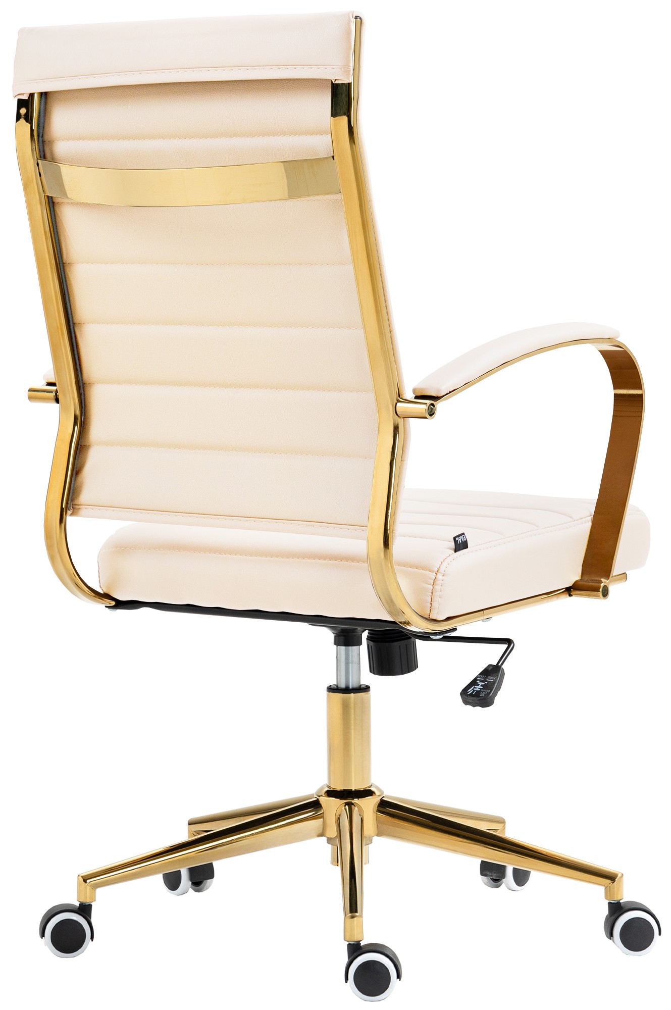 Bürostuhl Havanna Kunstleder, creme