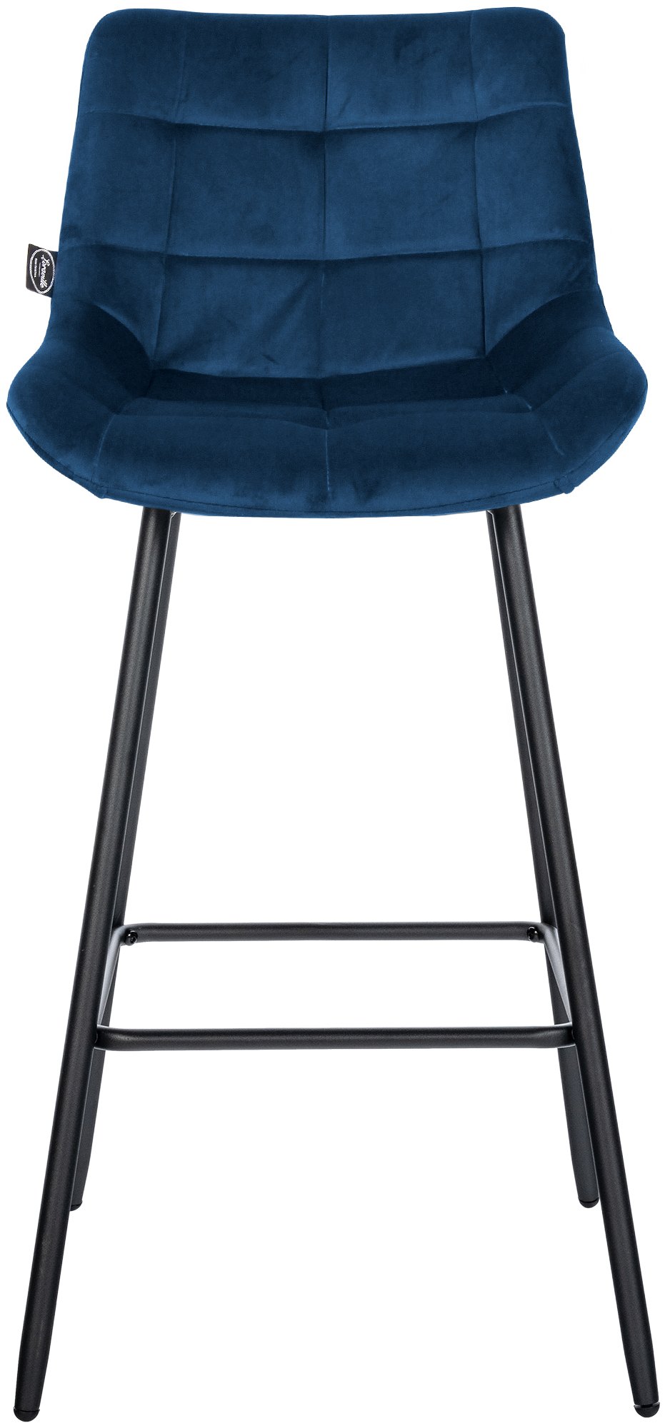 Barhocker Weston Samt, blau