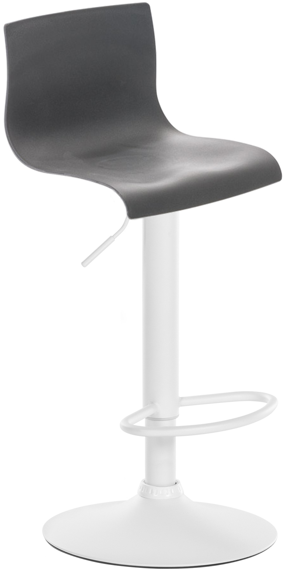 Barhocker Hoover W, grau