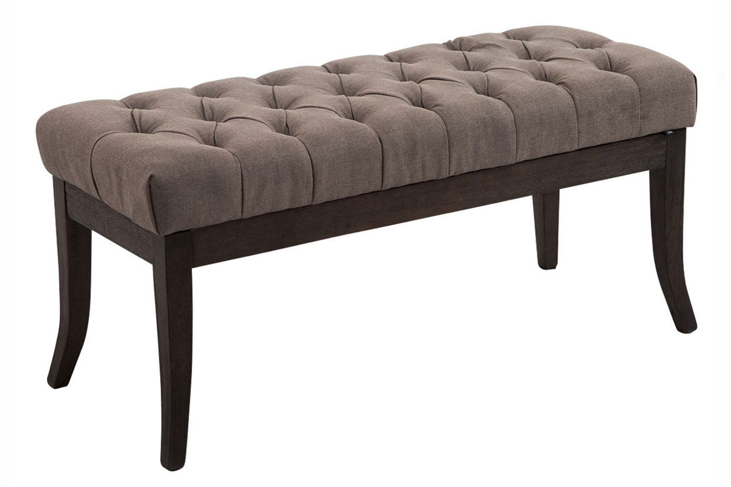 Sitzbank Ramses Stoff antik-dunkel 100, taupe
