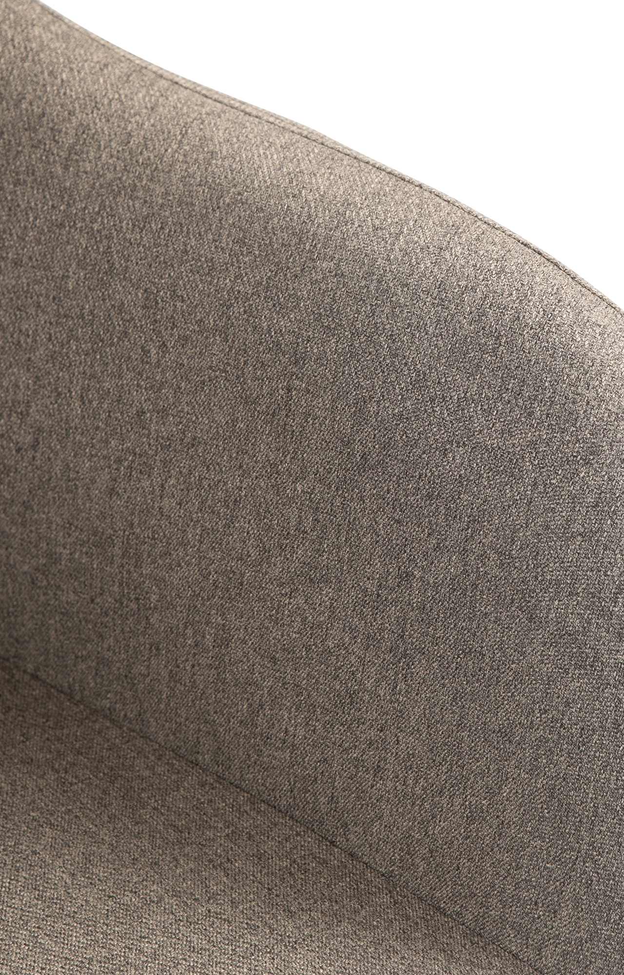 Barhocker Natoma Stoff weiß, taupe