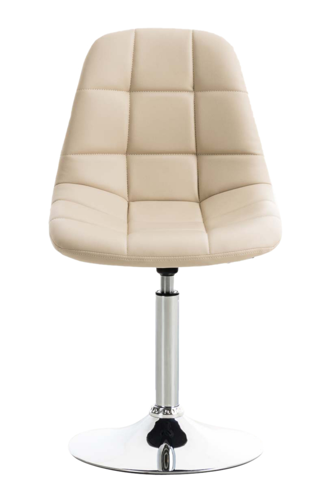 2er Set Stühle Emil Kunstleder, creme