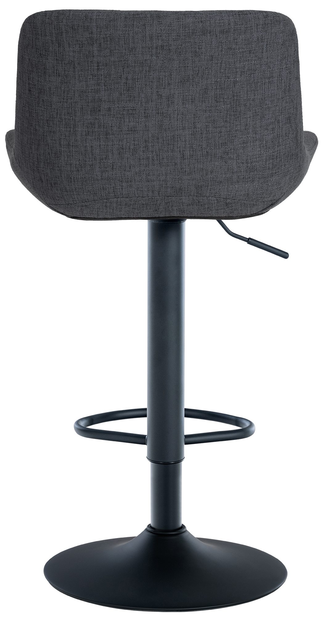 Barhocker Tover Stoff, schwarz
